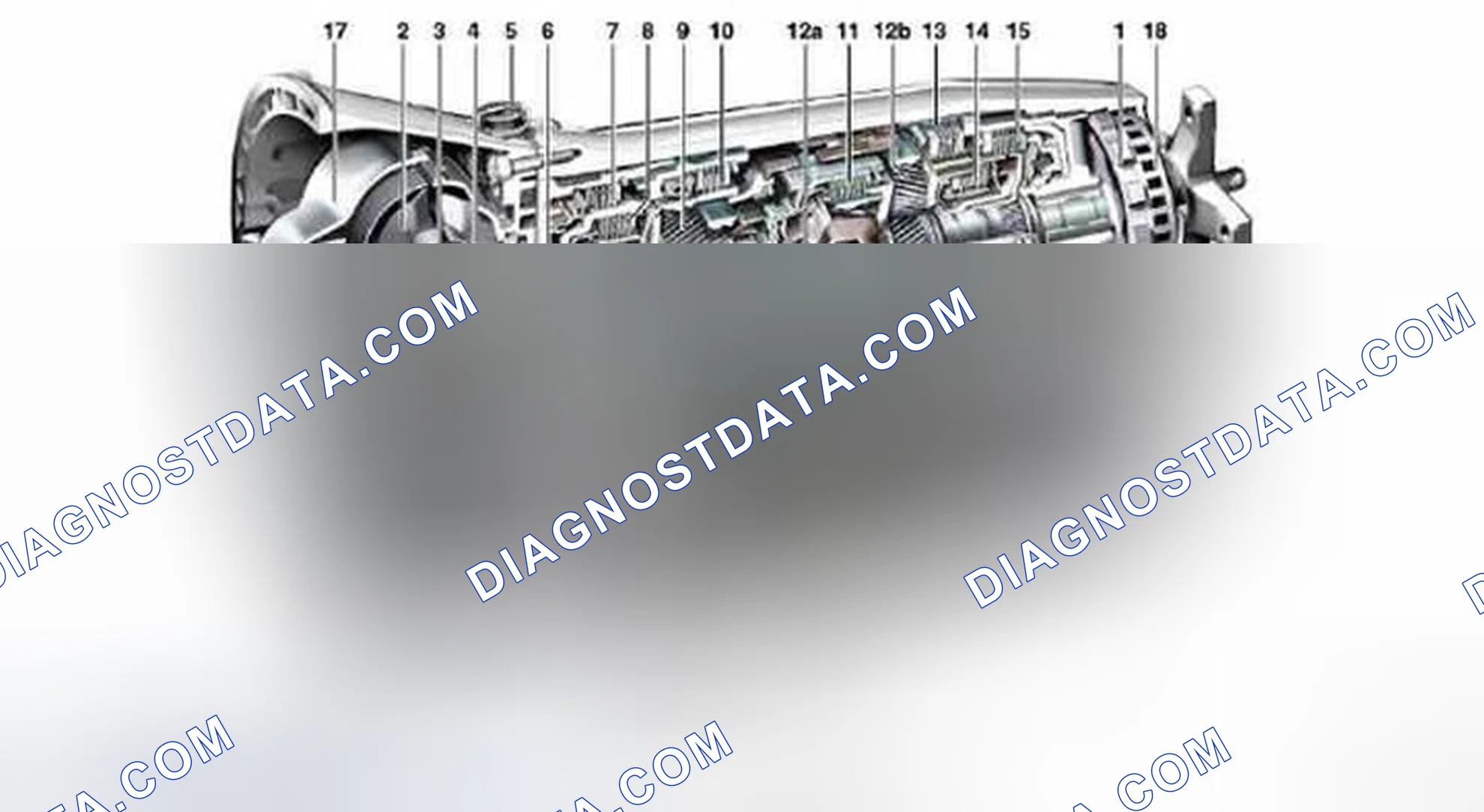 Scheme 63: Identifying Single Planetary Gear Set - Transmission 722.9