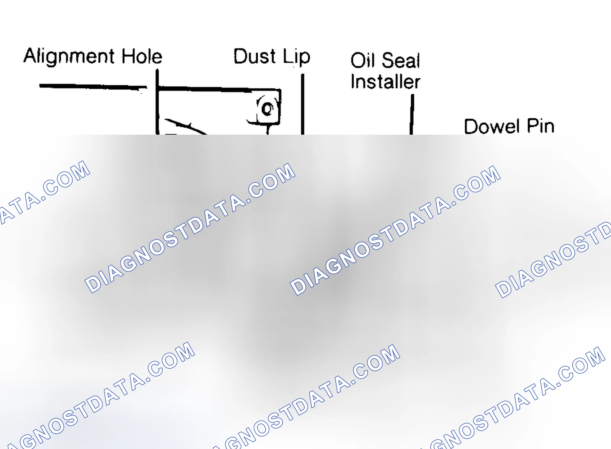 Scheme 10: Installing Typical One-Piece Oil Seal