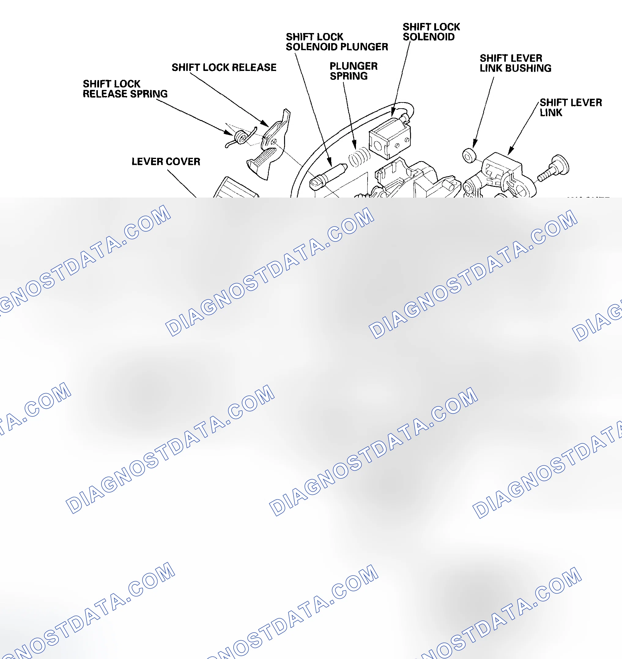 Scheme 407: Shift Lever Disassembly/Reassembly