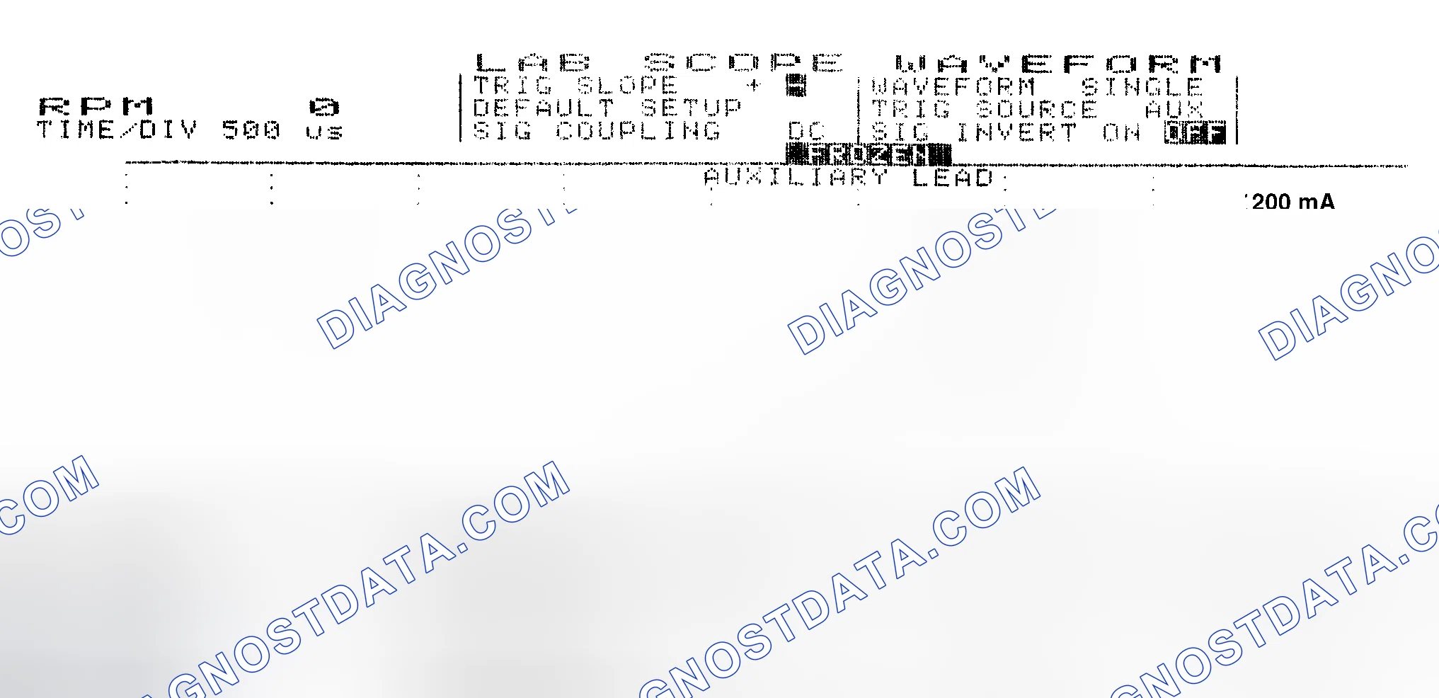 Scheme 17: Single Injector w/Normal Current Flow - Current Pattern