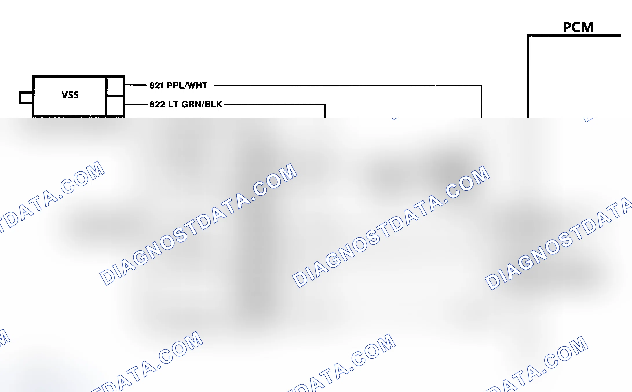 Scheme 296: Code 16 Schematic ("C" & "K" Series A/T) VSS Buffer Fault