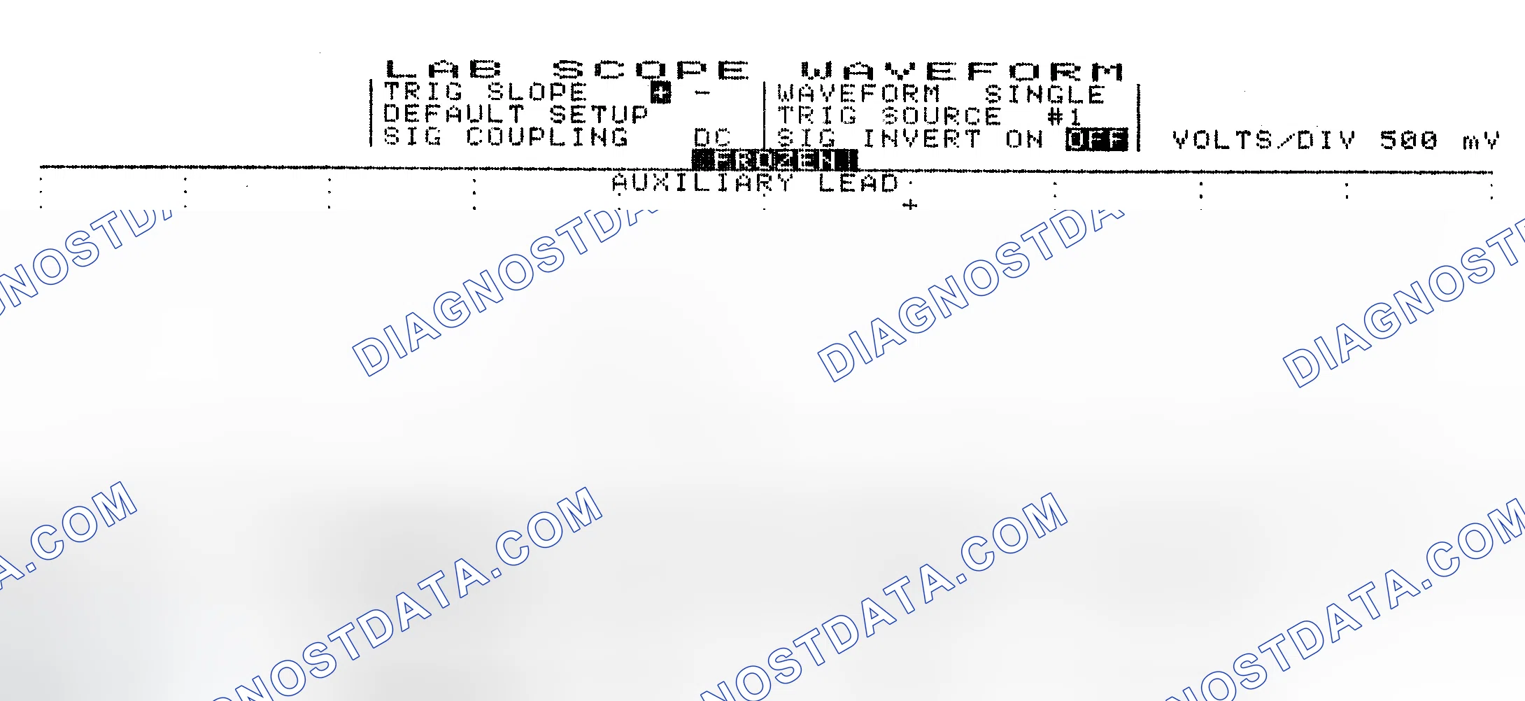 Scheme 10: Single Injector w/Excessive Current Flow - Current Pattern
