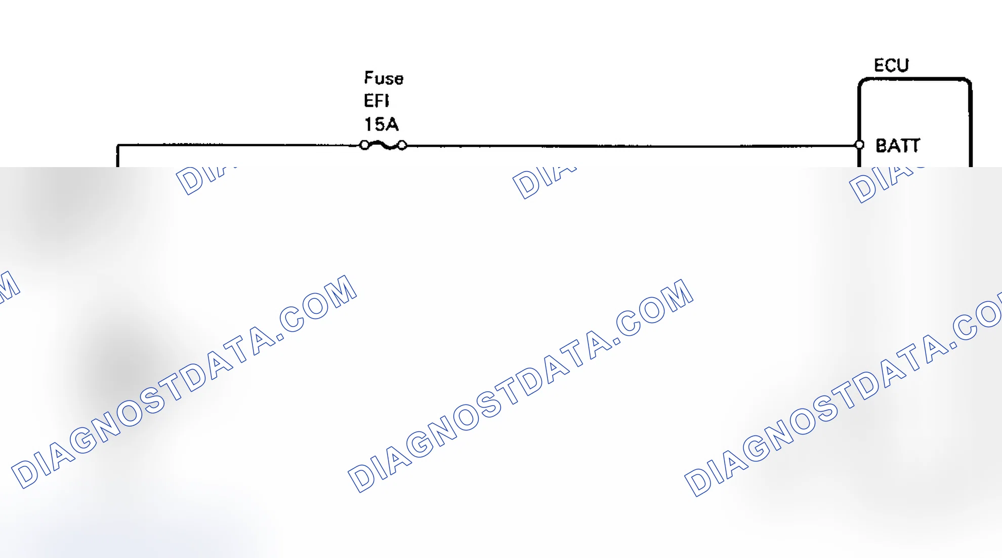 Scheme 10: Test No. 1 Schematic ECU Power Source