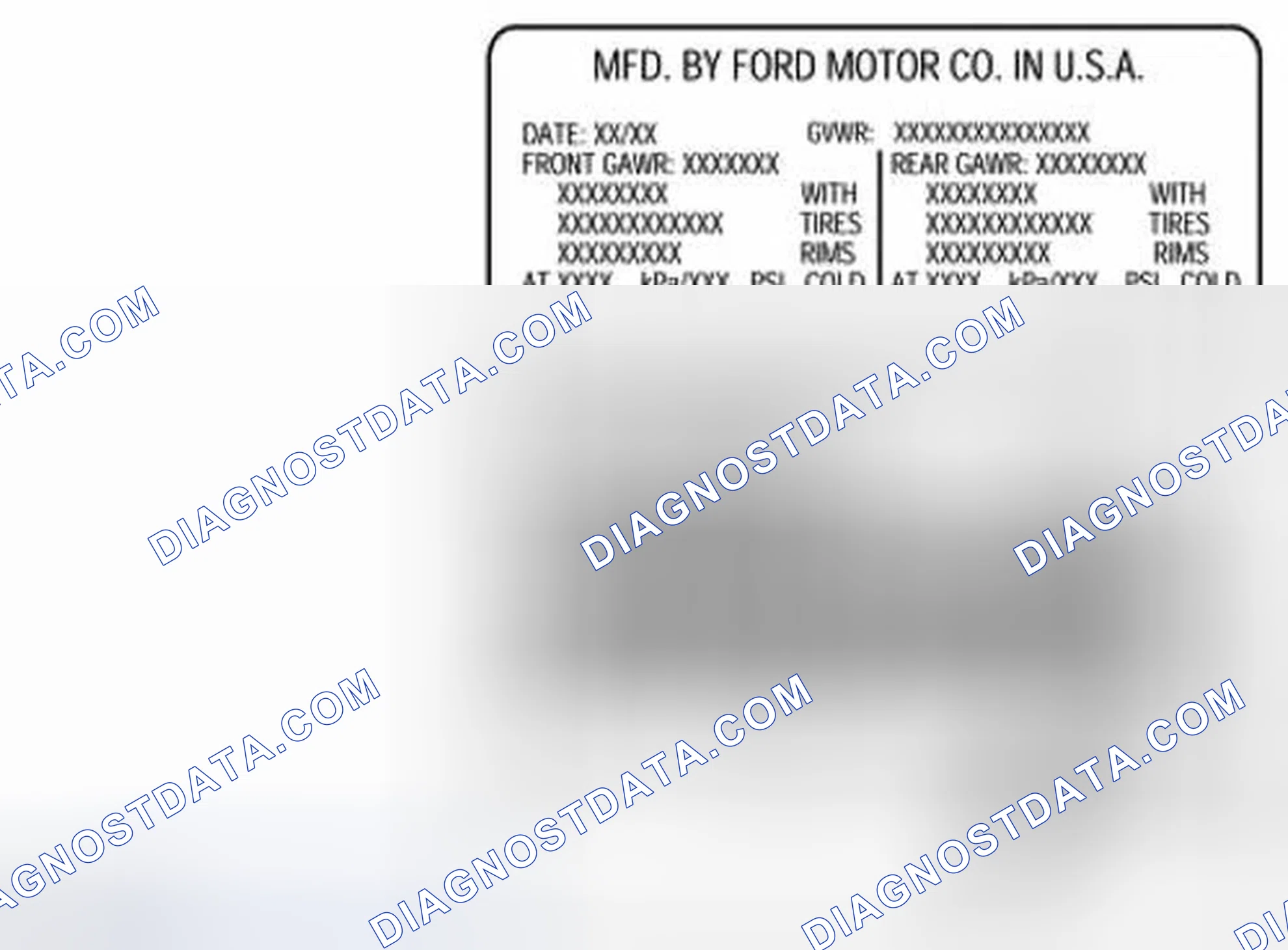 Scheme 8: Engine Calibration Information (Truck)