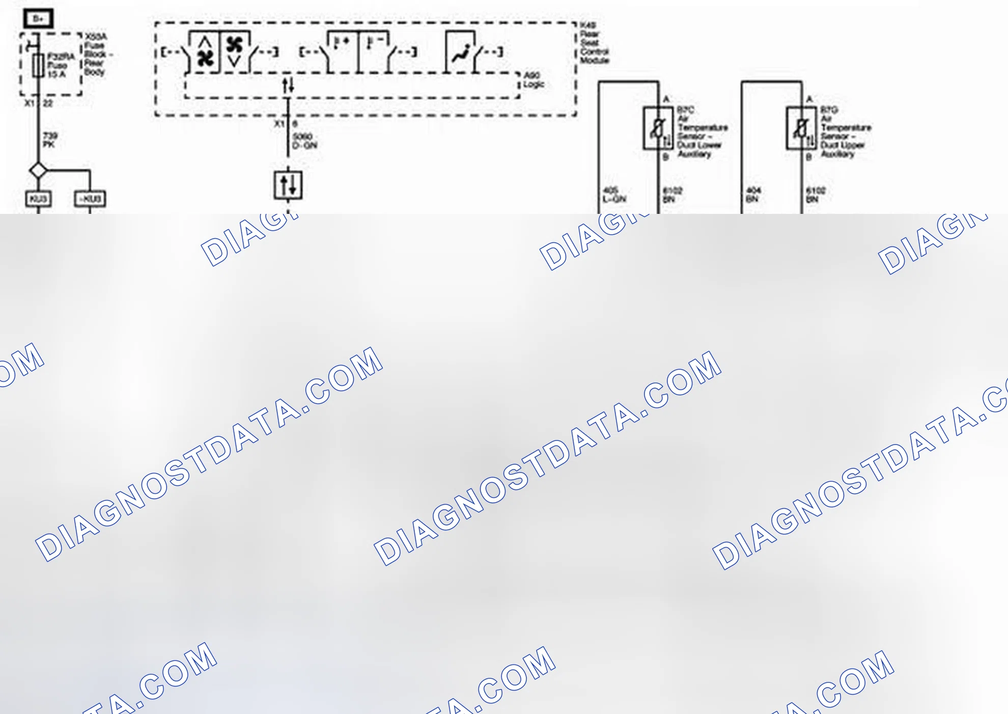 Scheme 141: Rear Seat Controls (CJ4)