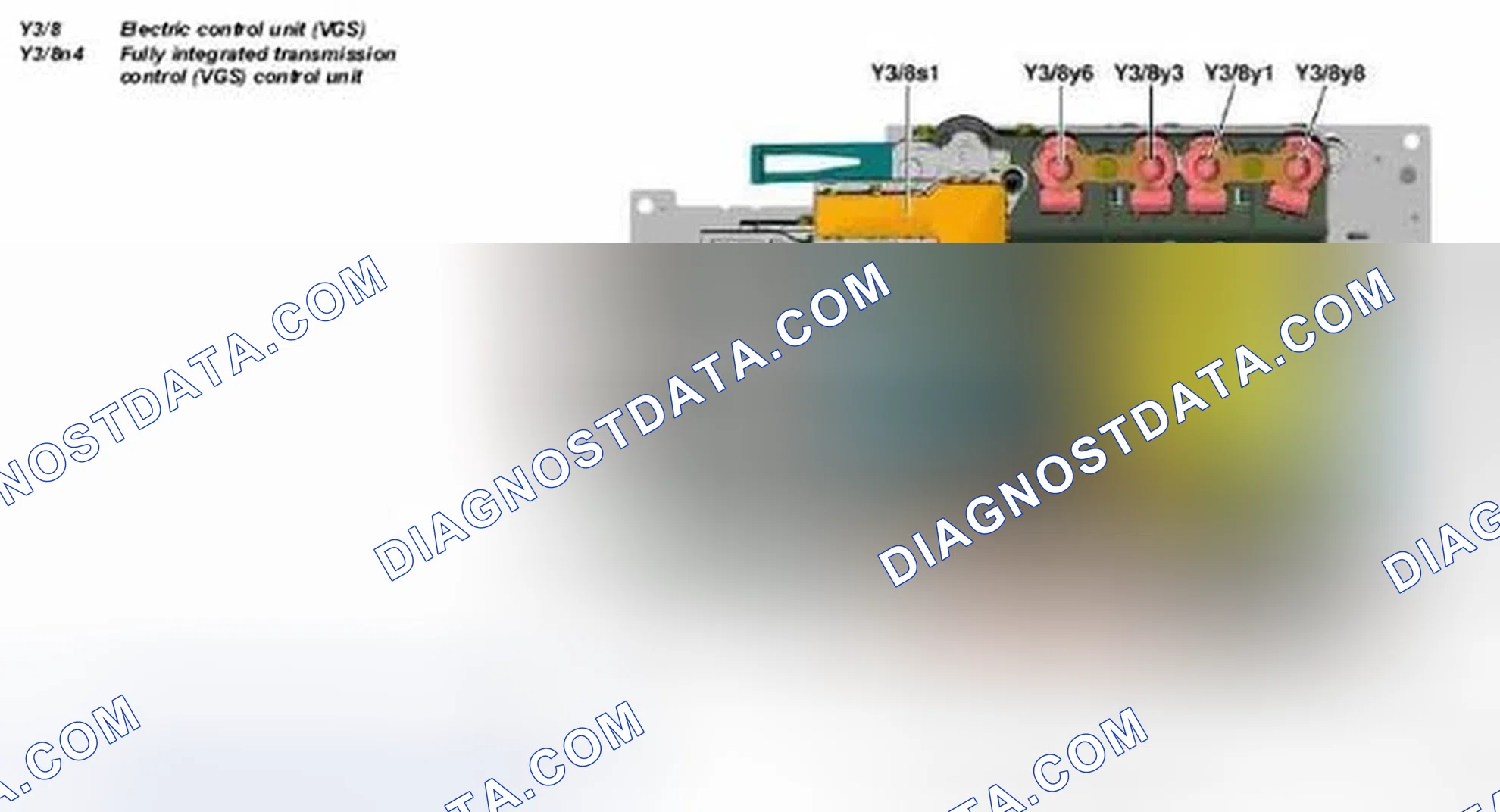 Scheme 40: Identifying Transmission Oil Temperature Sensor Location - Transmission 722.9