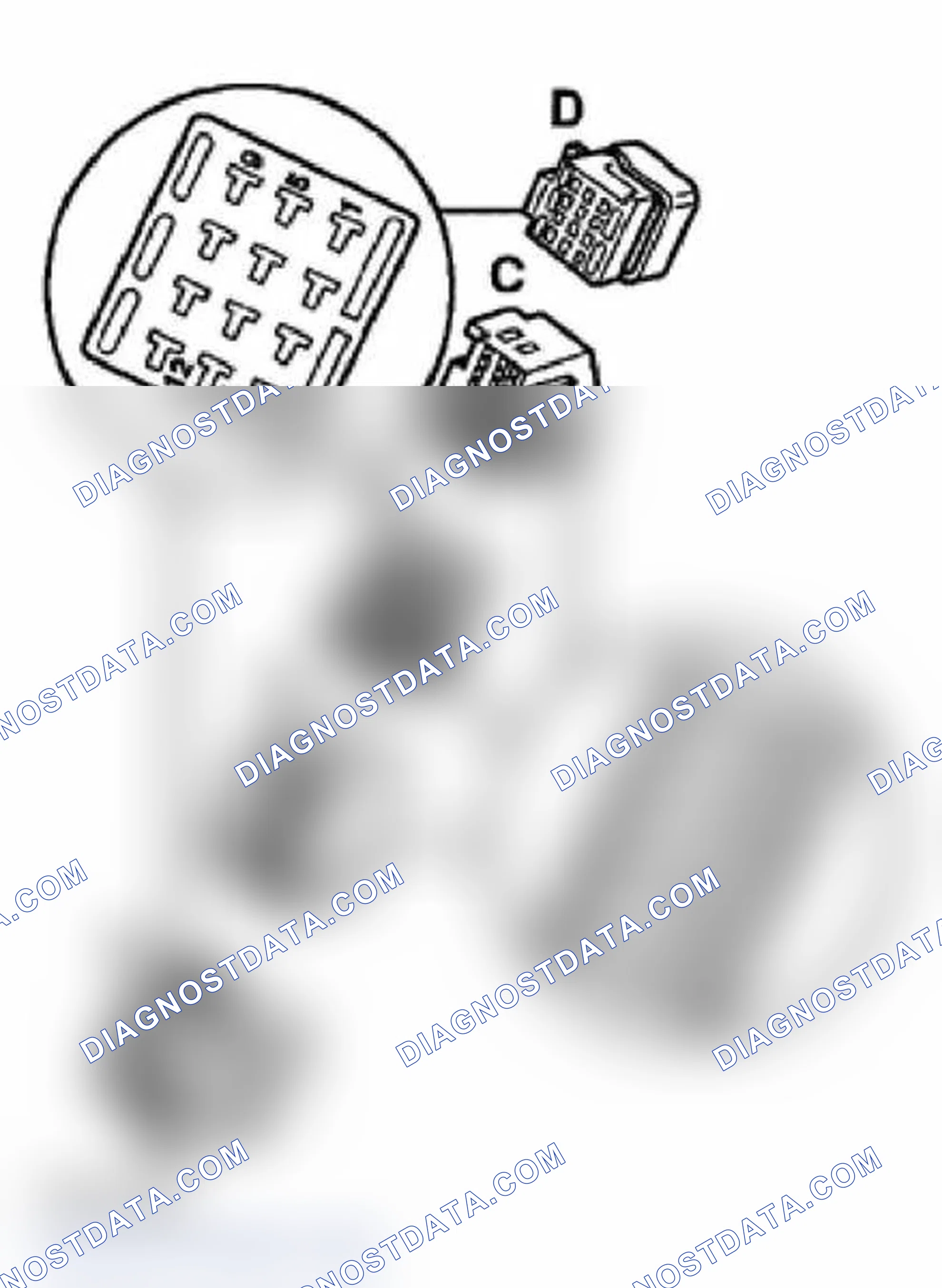 Scheme 62: Identifying ECM Connectors And Terminals