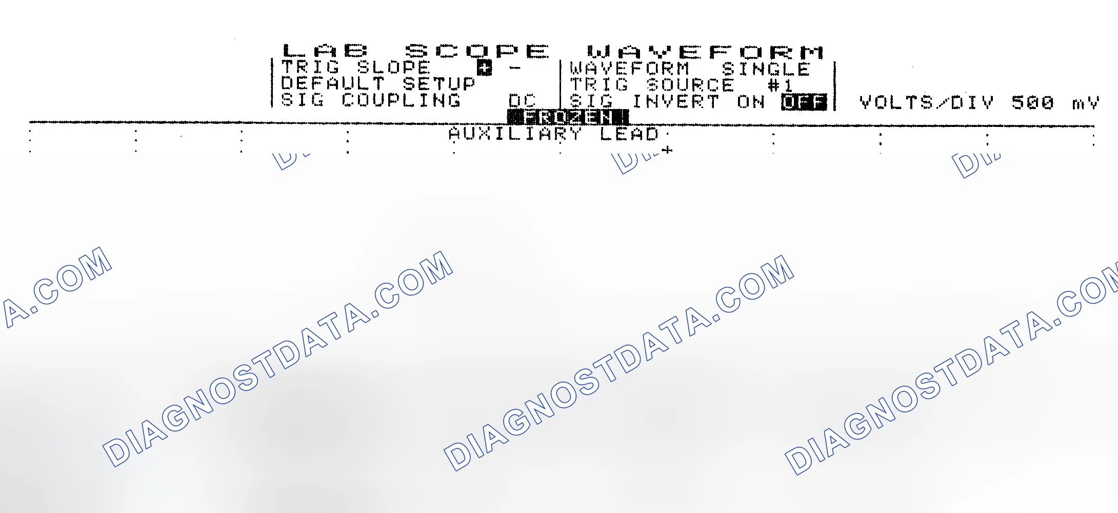 Scheme 10: Single Injector w/Excessive Current Flow - Current Pattern