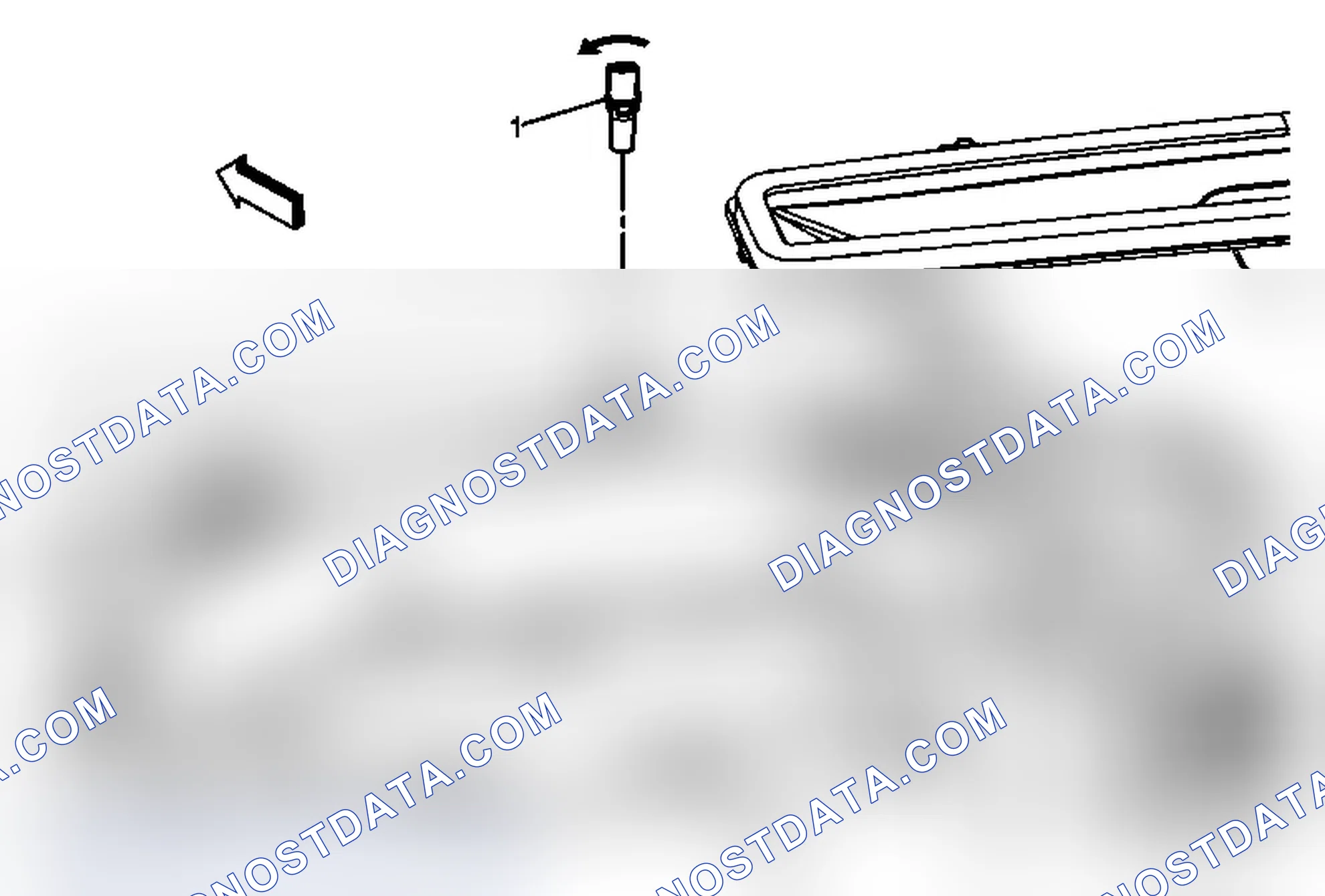 Scheme 52: Duct Air Temperature Sensor Replacement - Upper Left Side