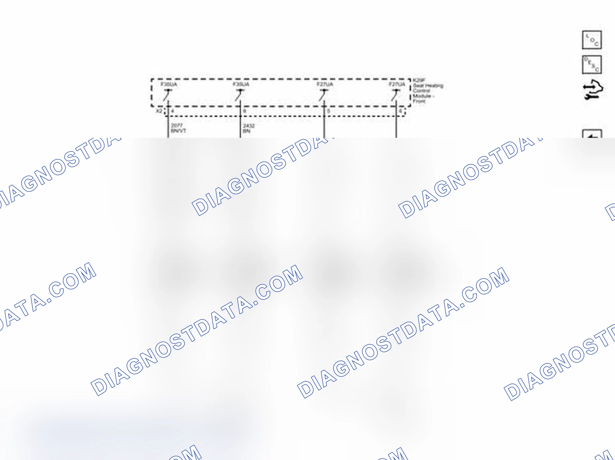 Scheme 81: Front Seat Heating (KA1)