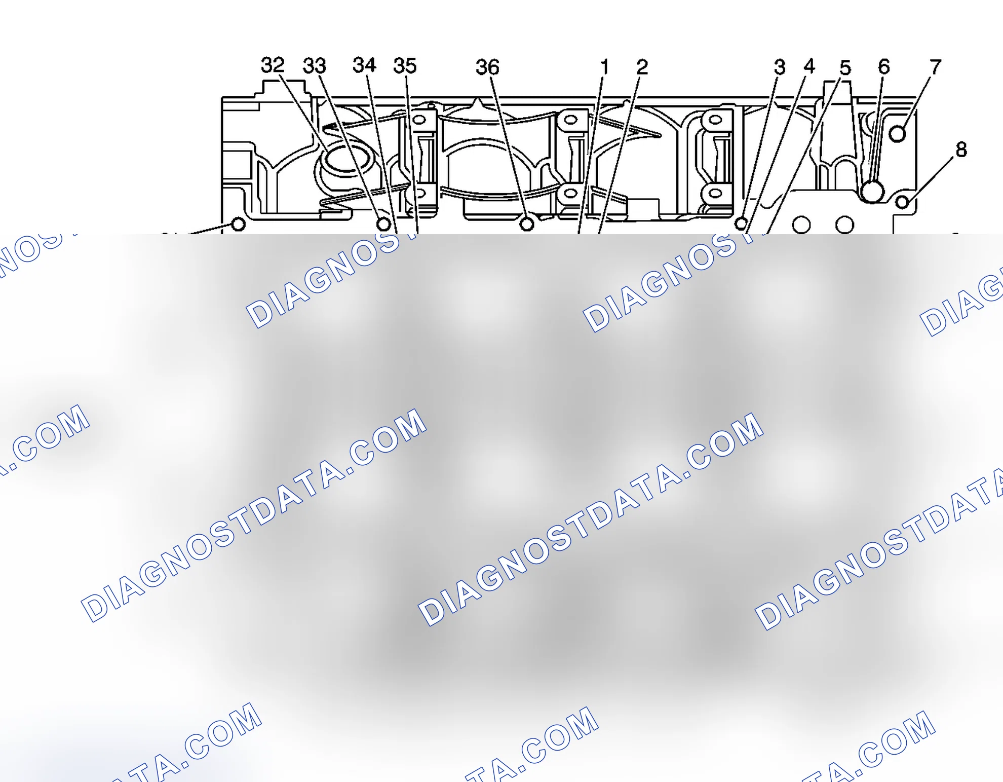 Scheme 11: Engine Block - Bottom View