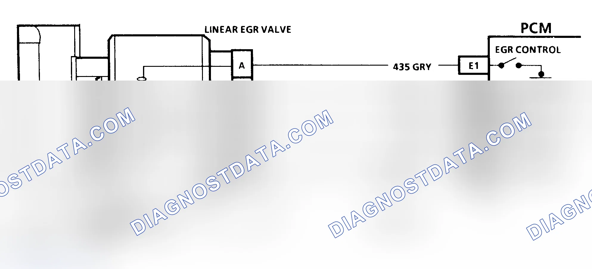 Scheme 49: Code 32 Schematic ("C" & "K" Series A/T) EGR Circuit Error With Linear EGR