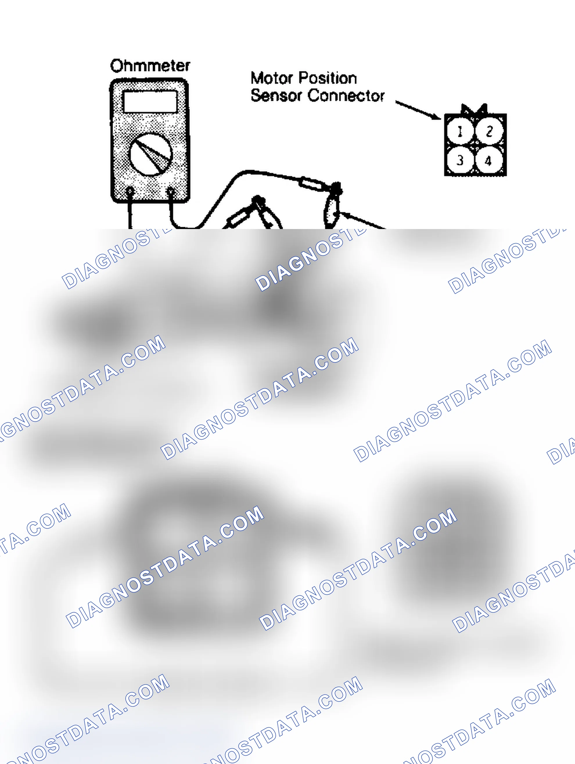 Scheme 15: Motor Position Sensor (Galant 2.0L SOHC, Mirage 1.5L & Van/Wagon)