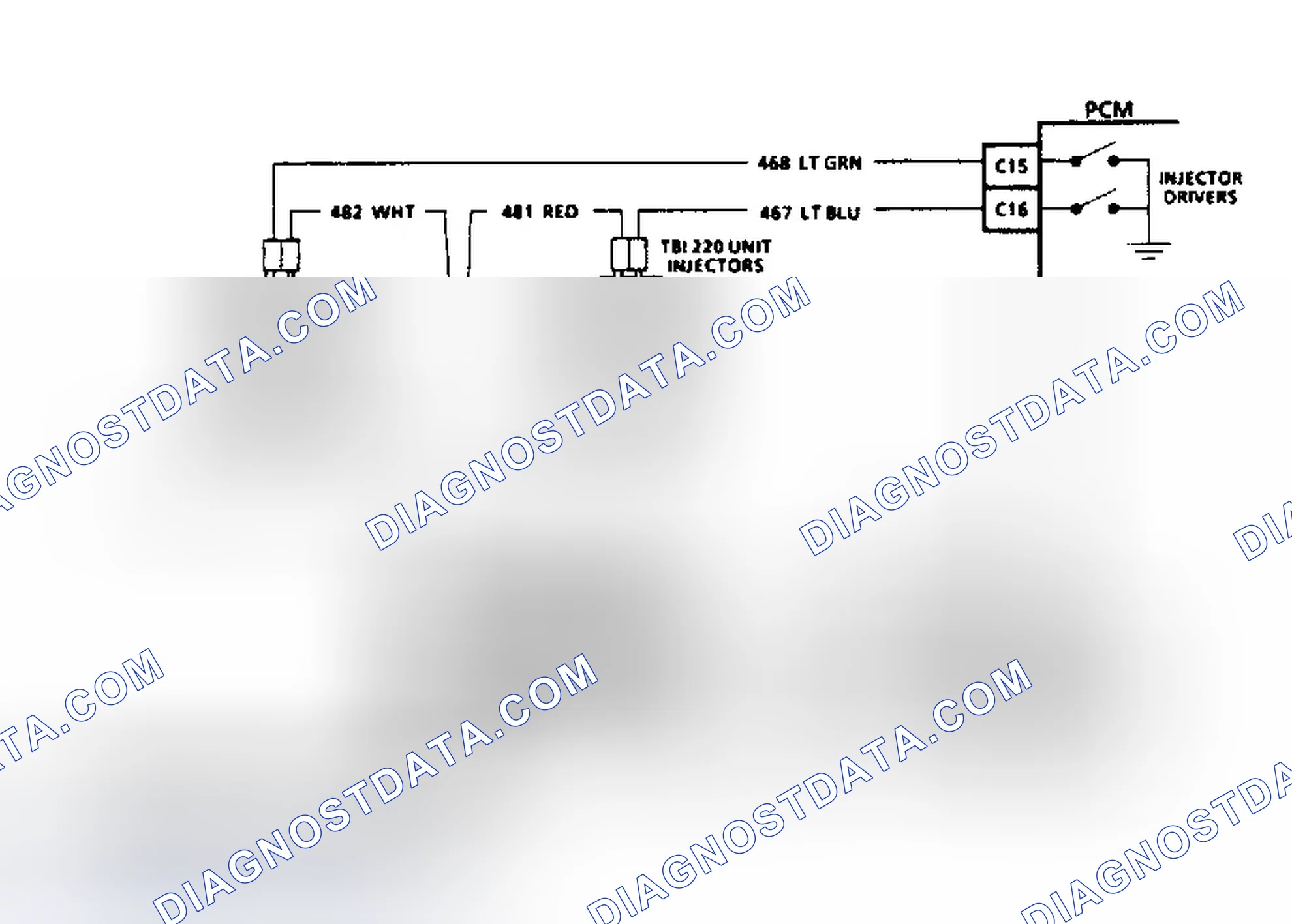 Scheme 10: HEI Ignition & Injector Circuits (2.8L, 4.3L TBI, 5.0L, 5.7L & 7.4L With 4L80-E Transmission)