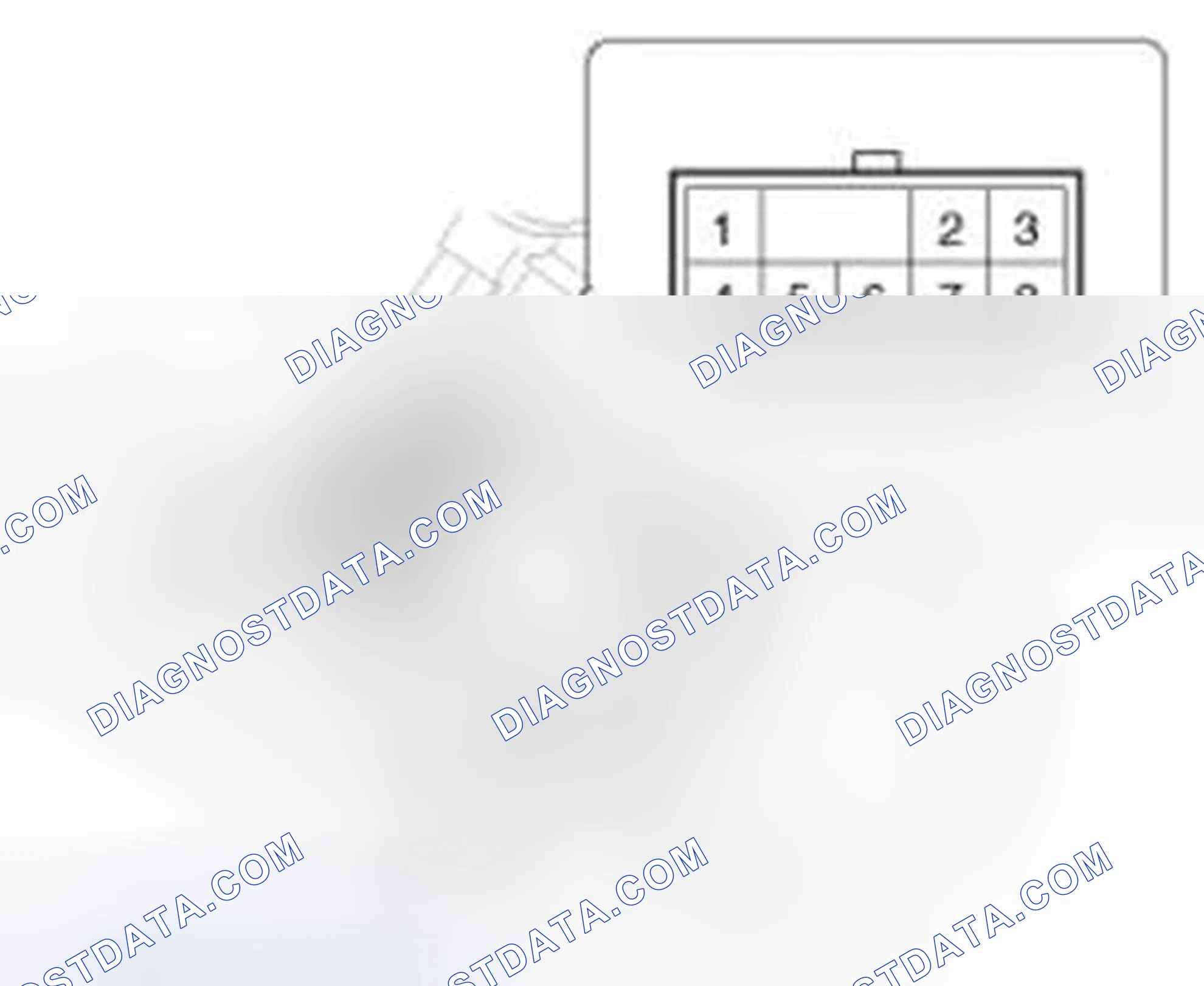 Scheme 61: Passenger/Rear Power Window Switch Inspection