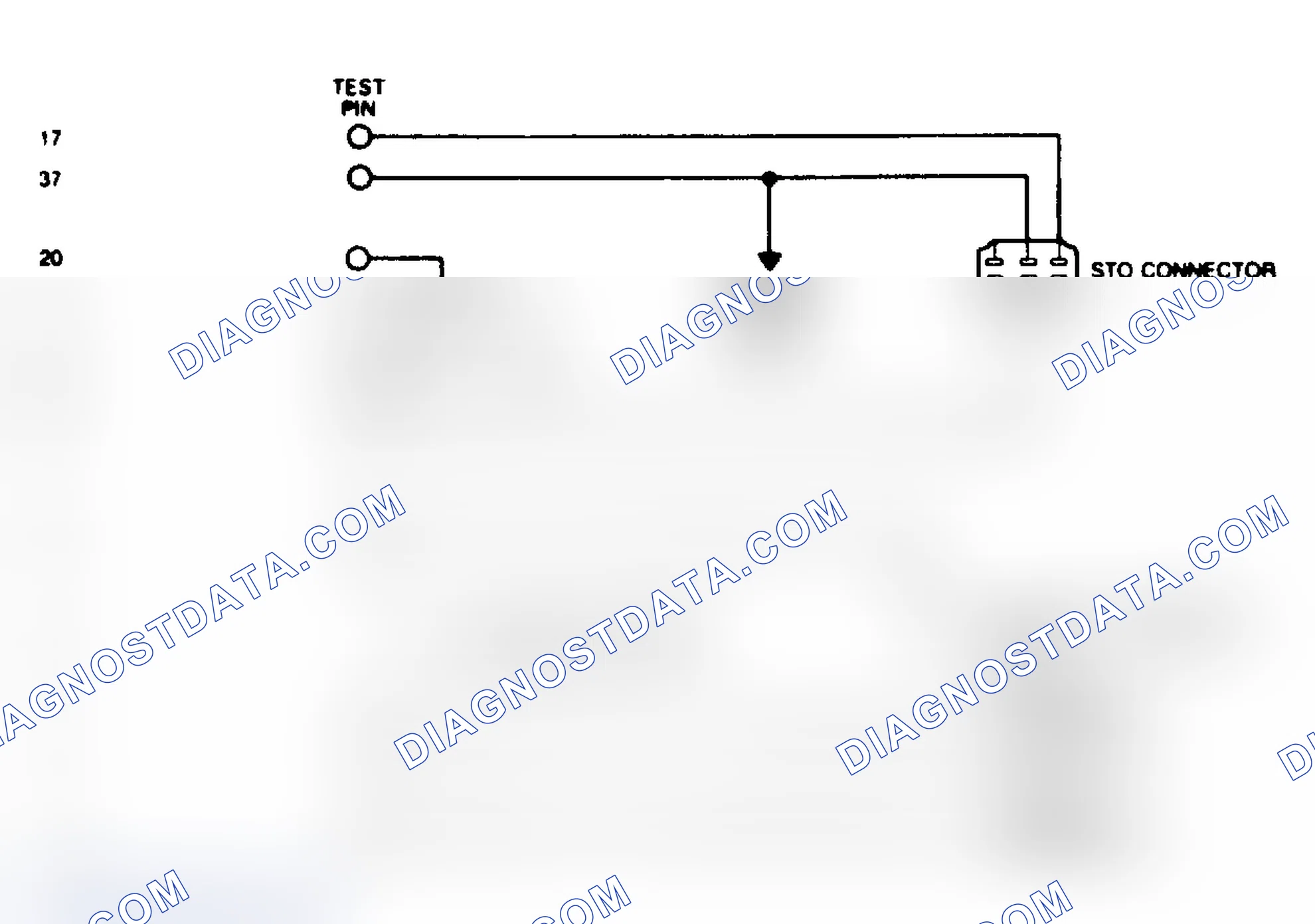 Scheme 30: Self-Test Connector Circuit Schematic