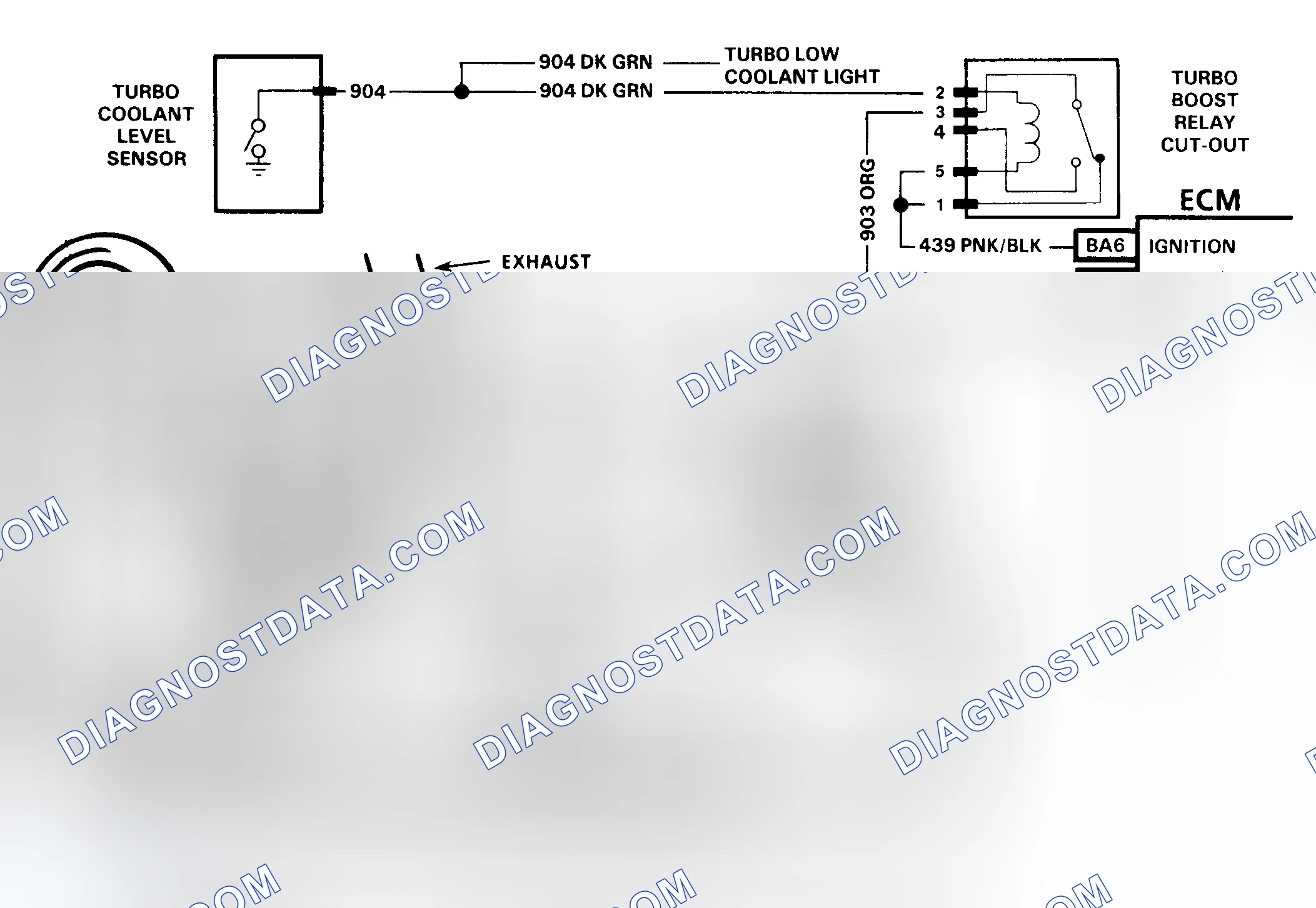 Scheme 124: Code 31 Schematic (4.3L Turbo) Turbo Overboost