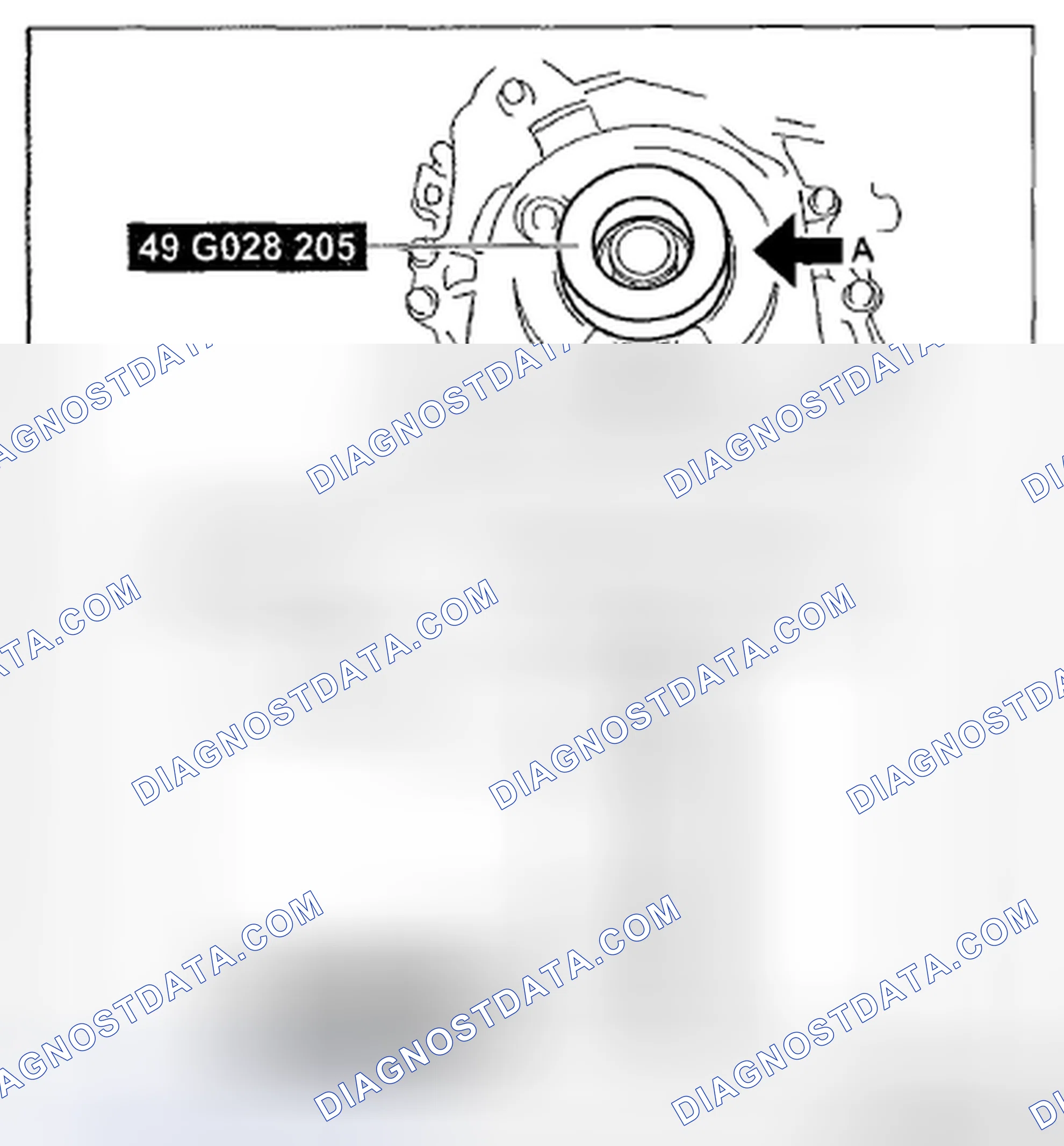Scheme 302: Front Oil Seal Assembly Note