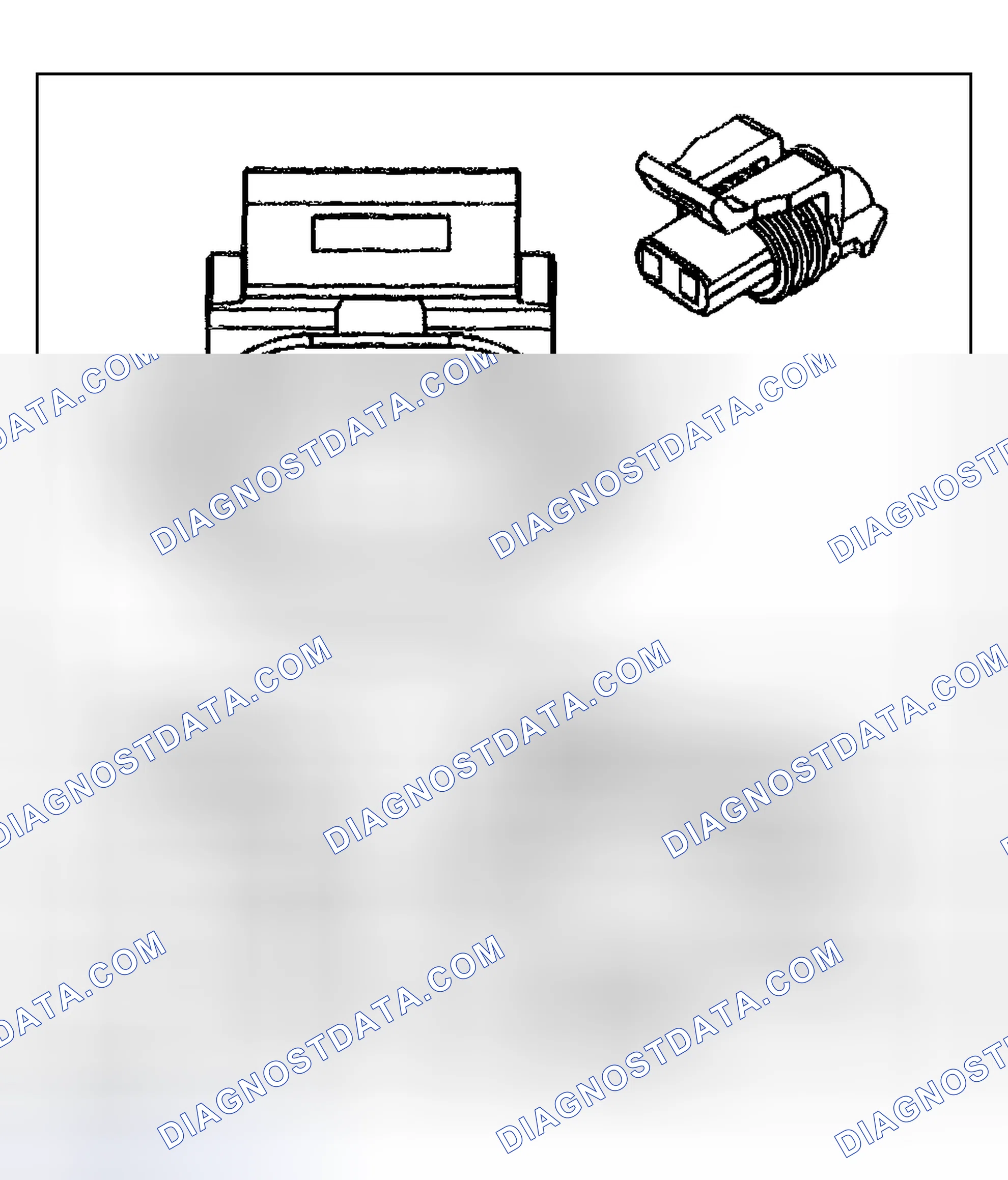 Scheme 5: Cooling System Connector End Views
