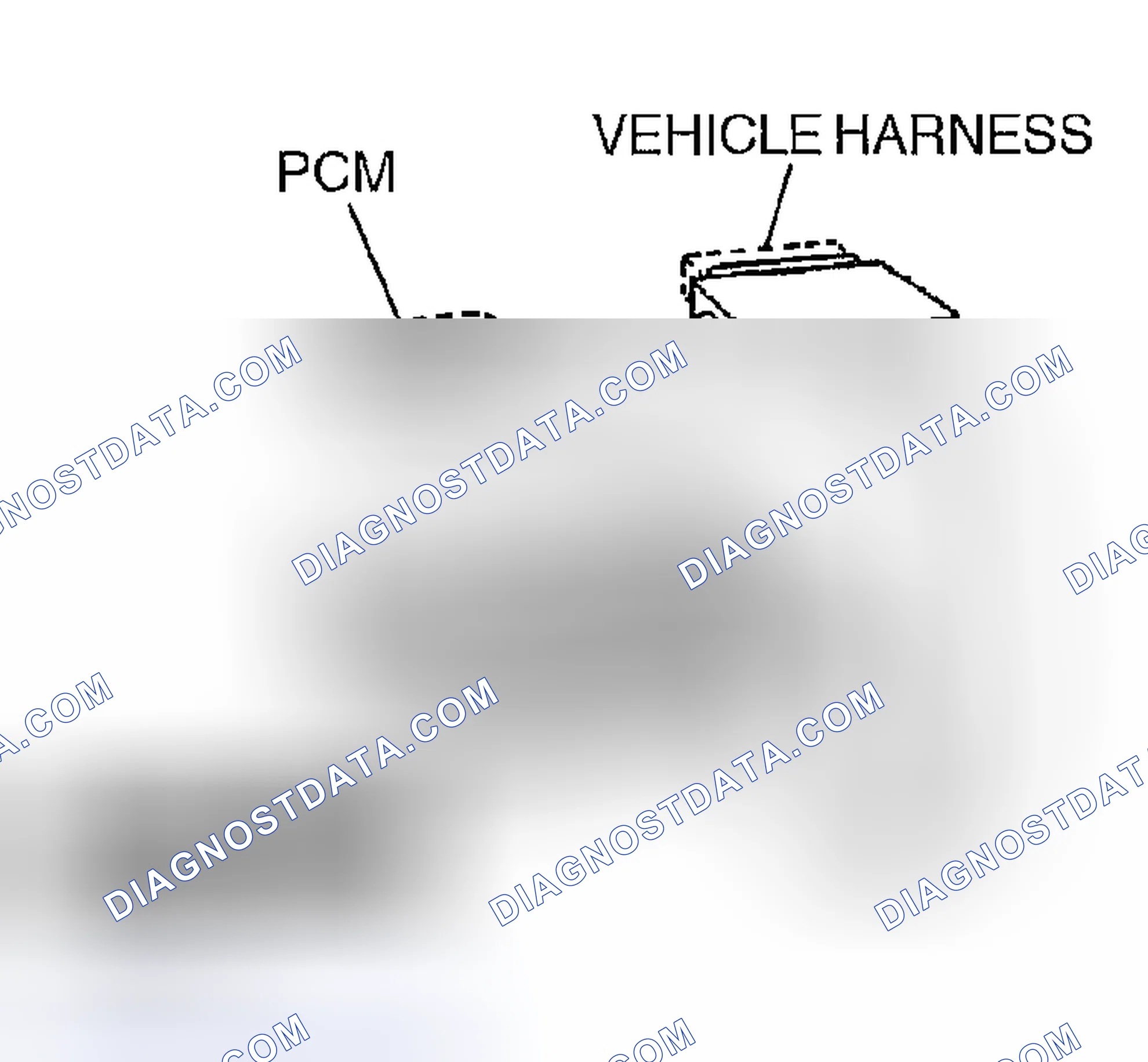 Scheme 343: PCM Inspection Using the SST (104 Pin Breakout Box)