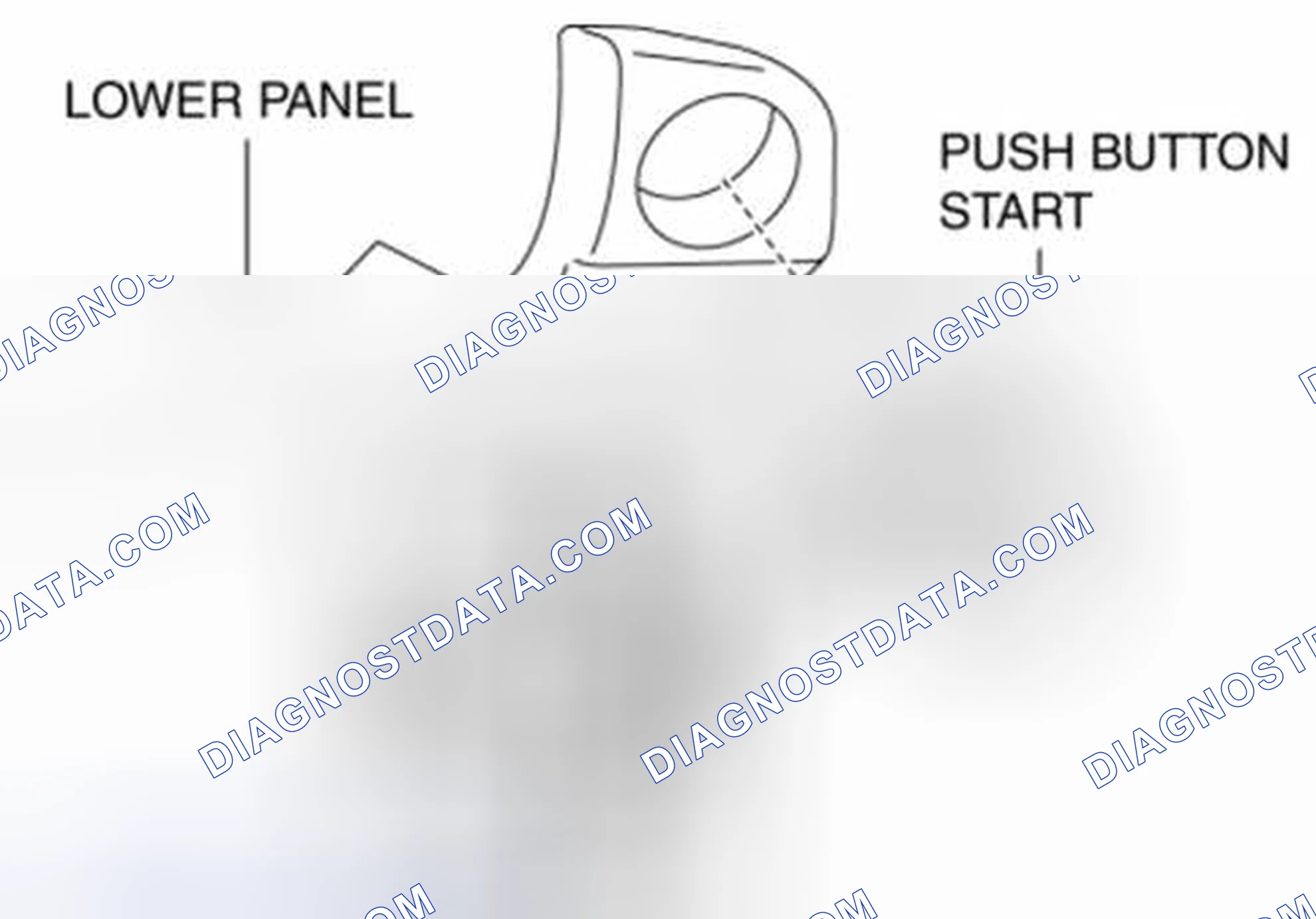 Scheme 15: PUSH BUTTON START REMOVAL/INSTALLATION [WITH ADVANCED KEYLESS ENTRY AND PUSH BUTTON START SYSTEM]