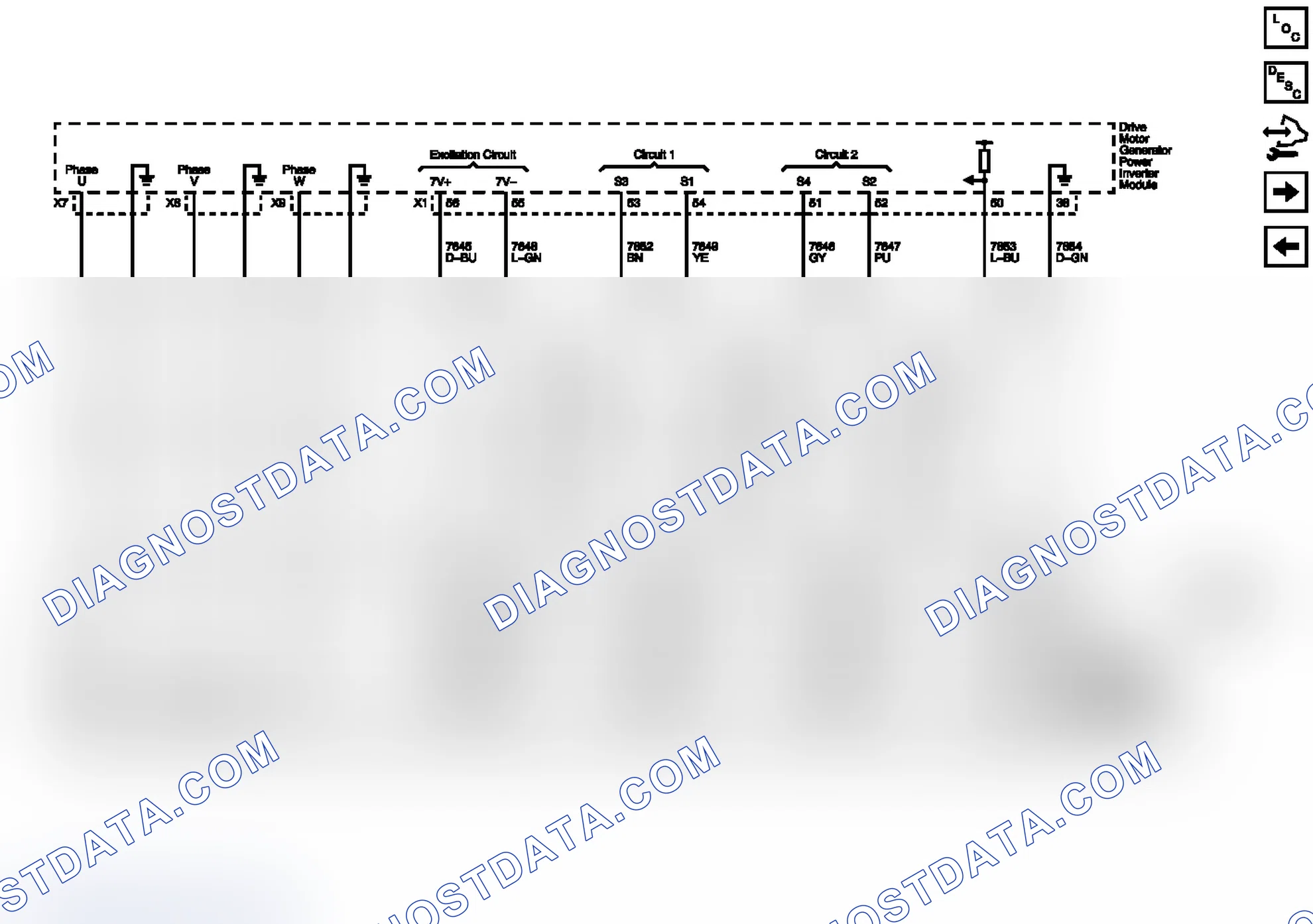Scheme 5: Drive Motor with Generator Assembly - 1st Position