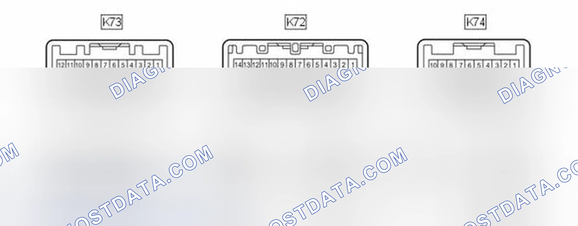 Scheme 48: TERMINALS OF ECU [04/2013 - ]