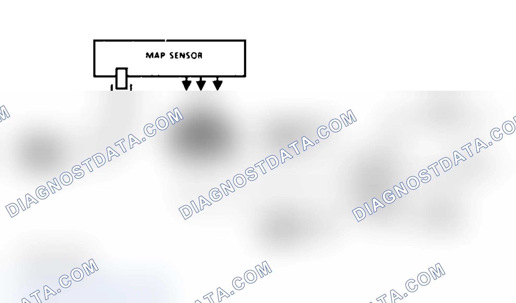 Scheme 317: Code 33 Schematic (All Models) MAP Sensor Signal Voltage High