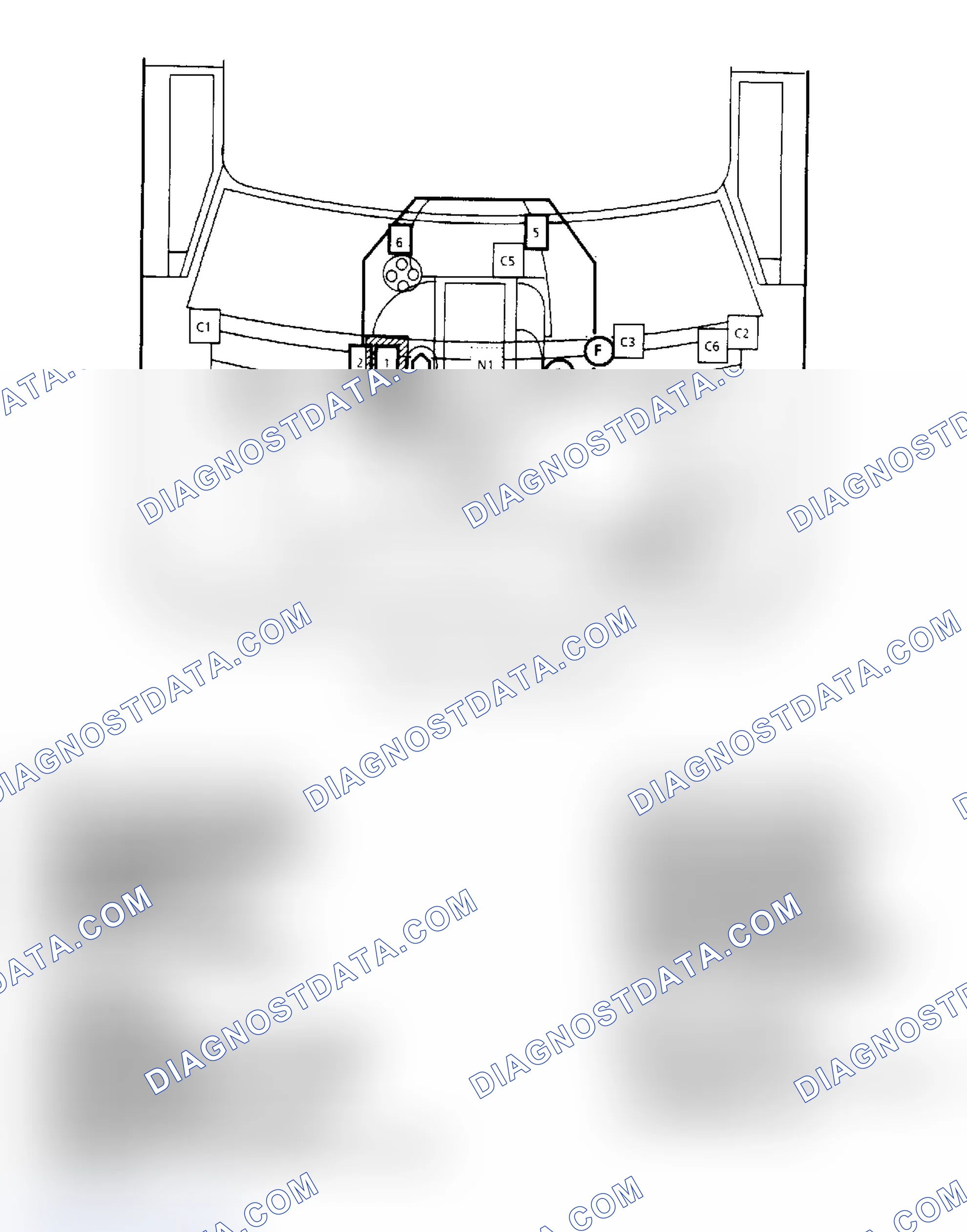 Scheme 51: Component Locations for Astro & Safari 2.5L