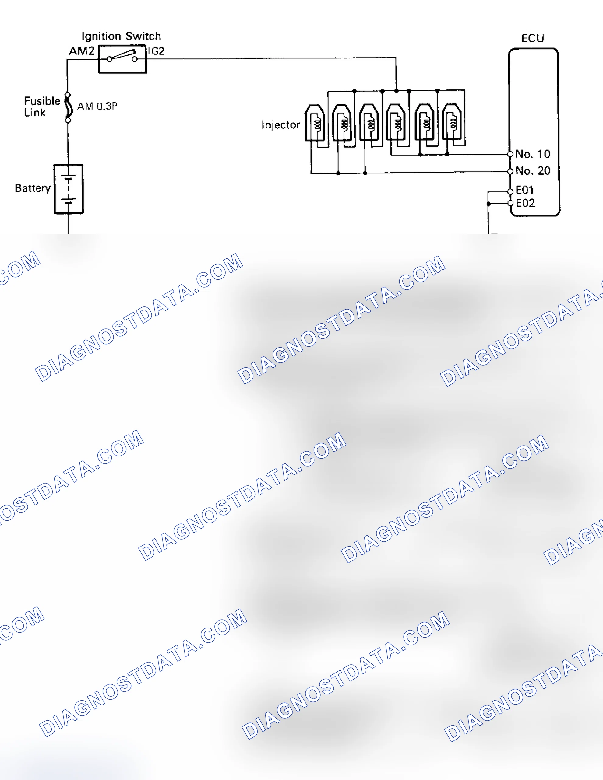 Scheme 53: Test No. 11 Schematic Injector Circuit