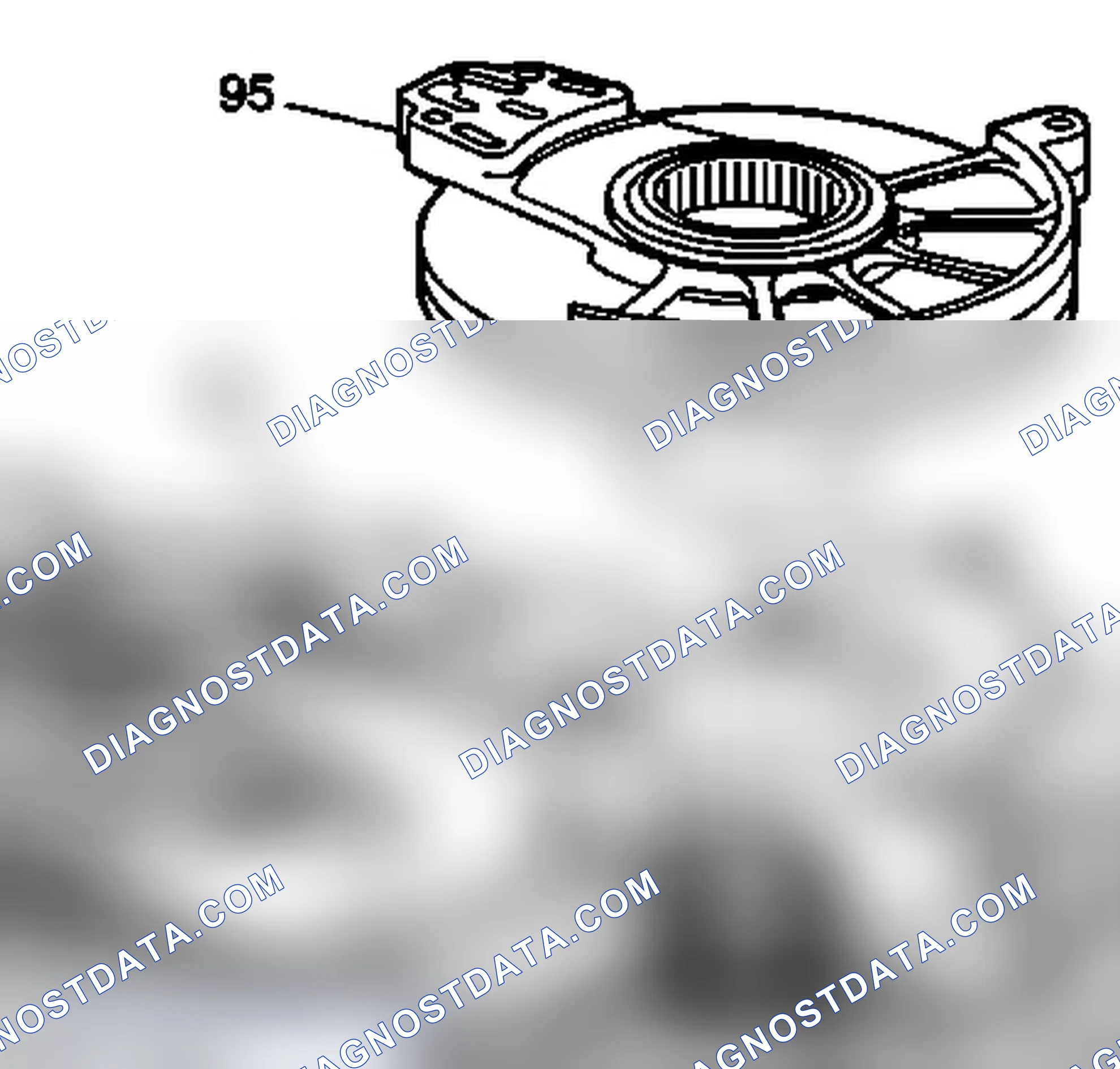 Scheme 121: Driven Sprocket Support Assembly Installation