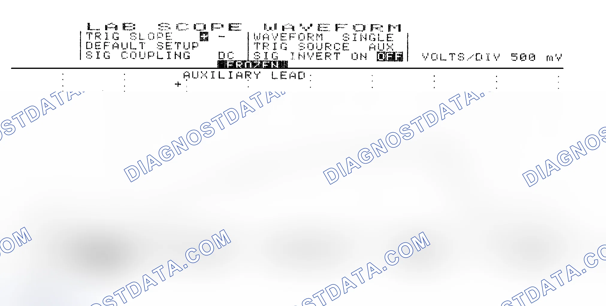 Scheme 14: Single Injector w/Excessive Current Flow - Current Pattern