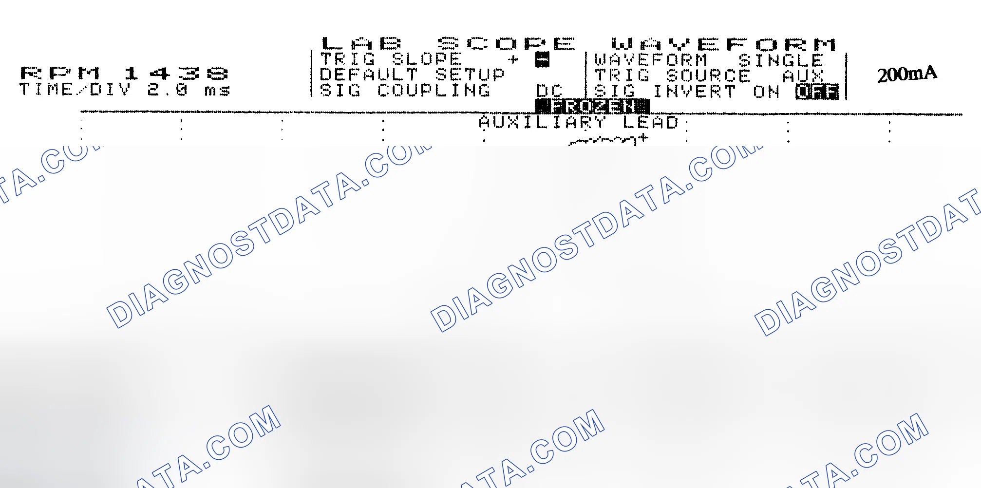 Scheme 15: Single Injector w/Normal Current Flow - Current Pattern