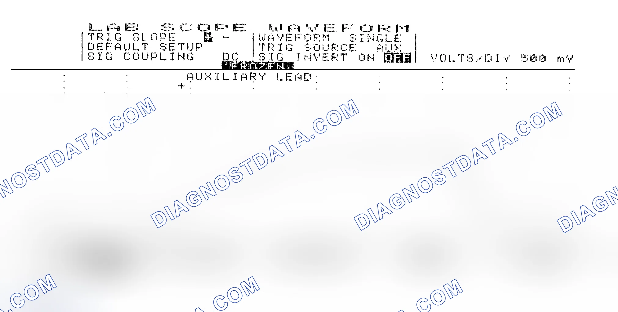 Scheme 14: Single Injector w/Excessive Current Flow - Current Pattern
