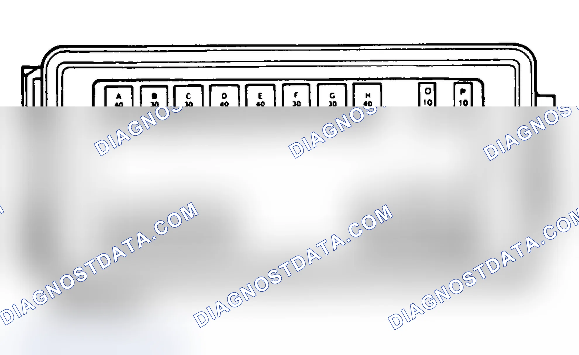 Scheme 5: FUSE BLOCK IDENTIFICATION (UNDERHOOD)