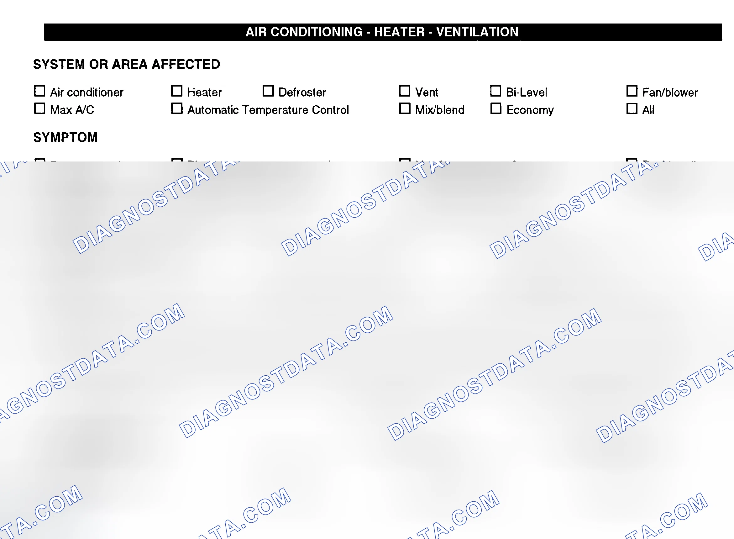 Scheme 8: Air Conditioning, Heater & Ventilation