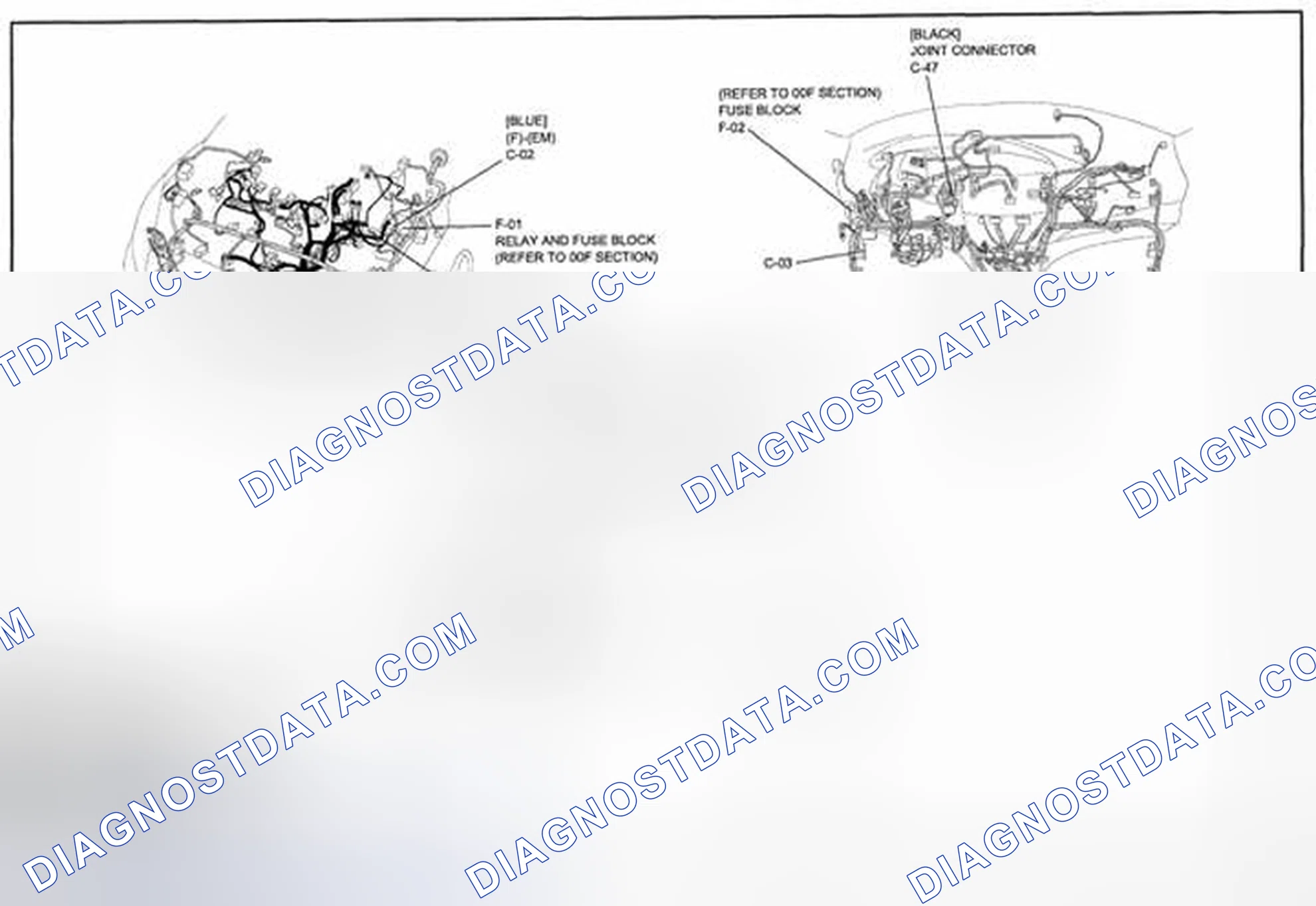 Scheme 189: Automatic Transaxle Control System (FS5A-EL) Wiring Diagram - 0517-A (2 Of 2)