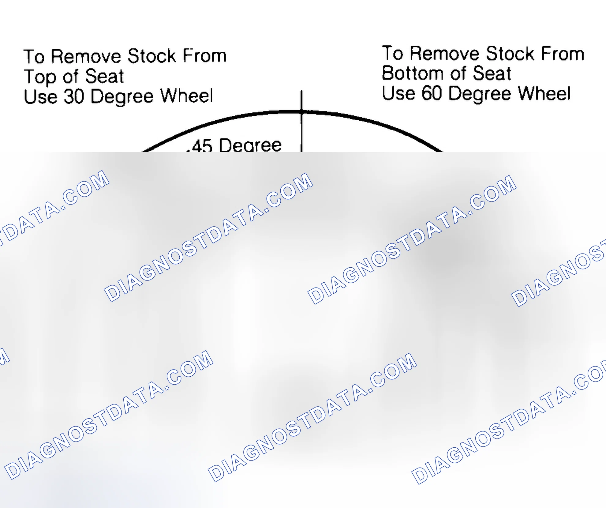 Scheme 19: Adjusting Valve Seat Width