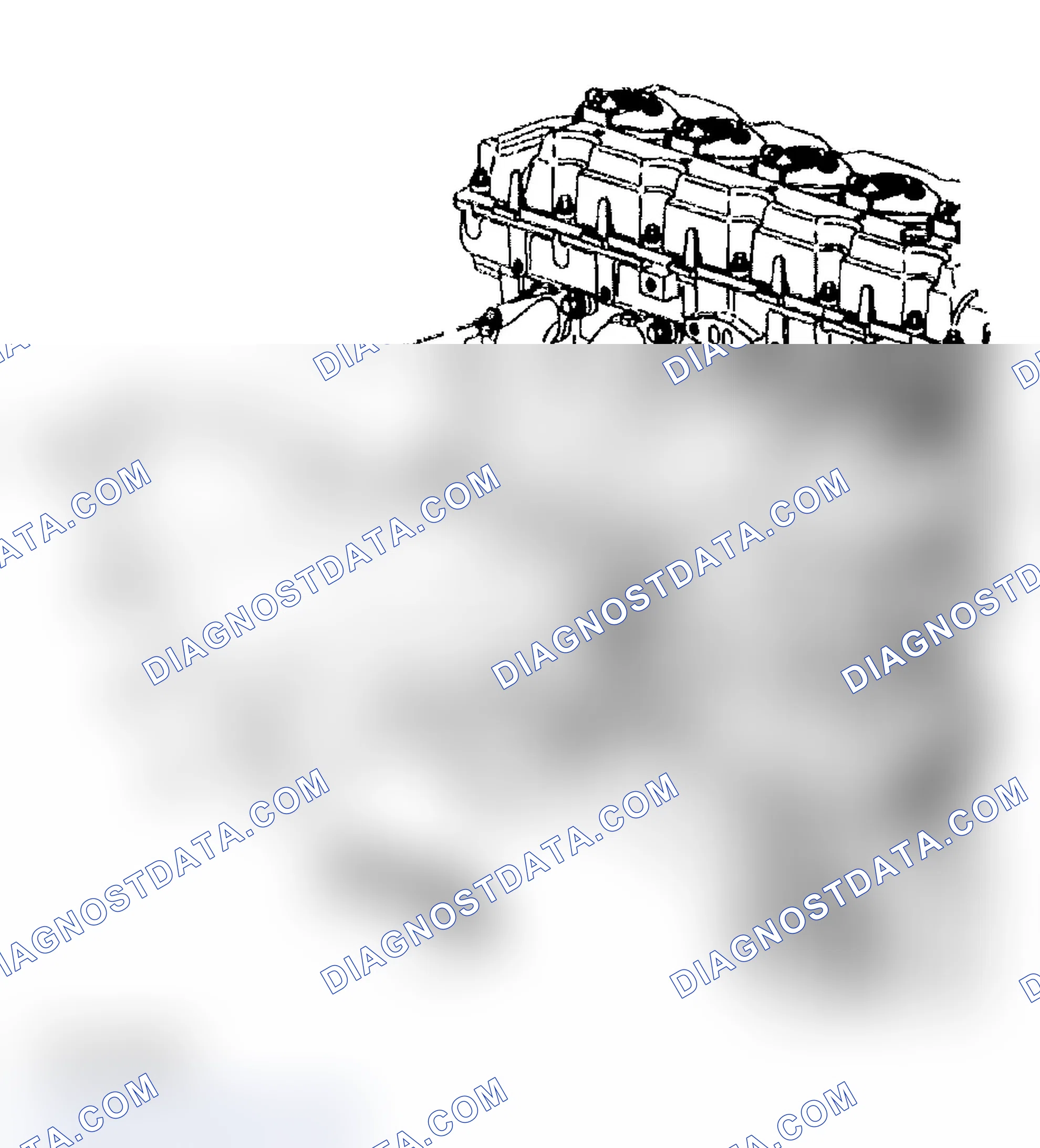 Scheme 1028: Exhaust Manifold Removal