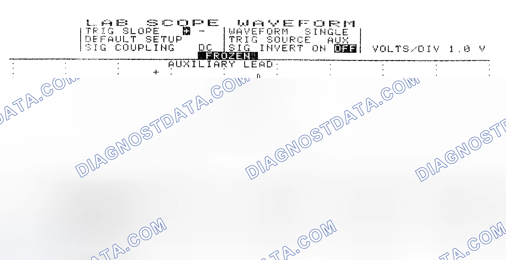 Scheme 19: Single Injector w/Excessive Current Flow - Current Pattern