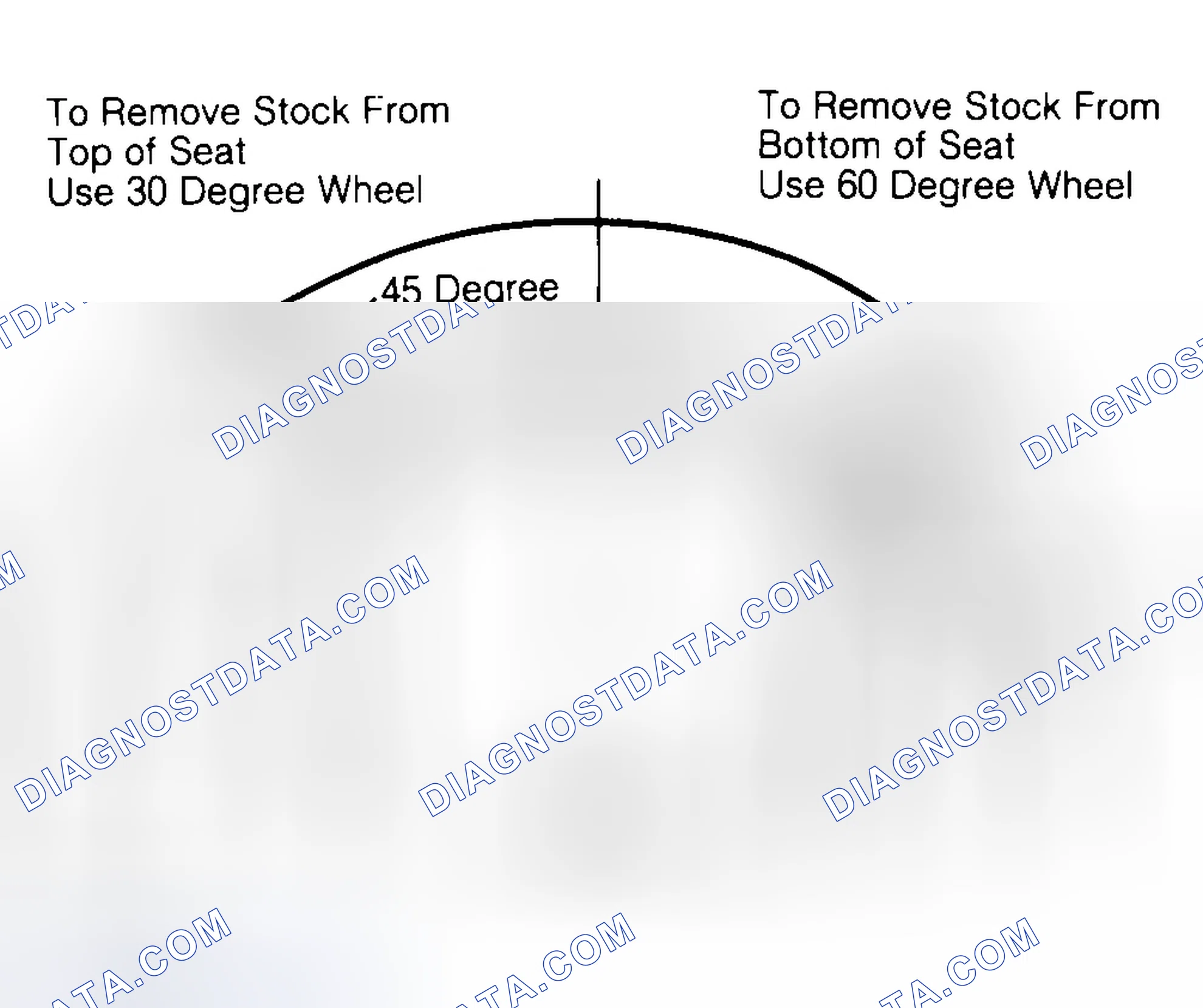 Scheme 19: Adjusting Valve Seat Width