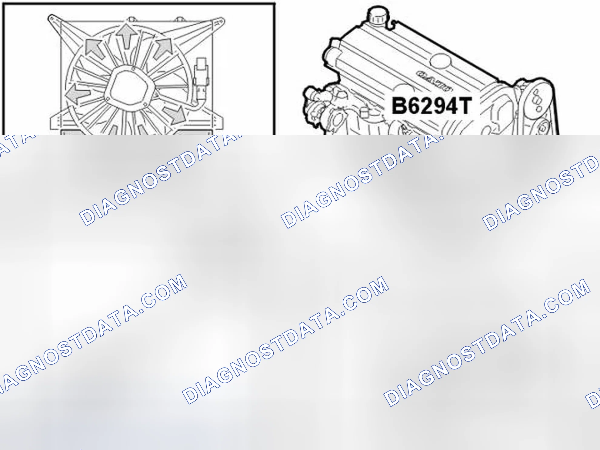 Scheme 472: UNIQUE TO THE XC90 WITH B6294T ENGINE