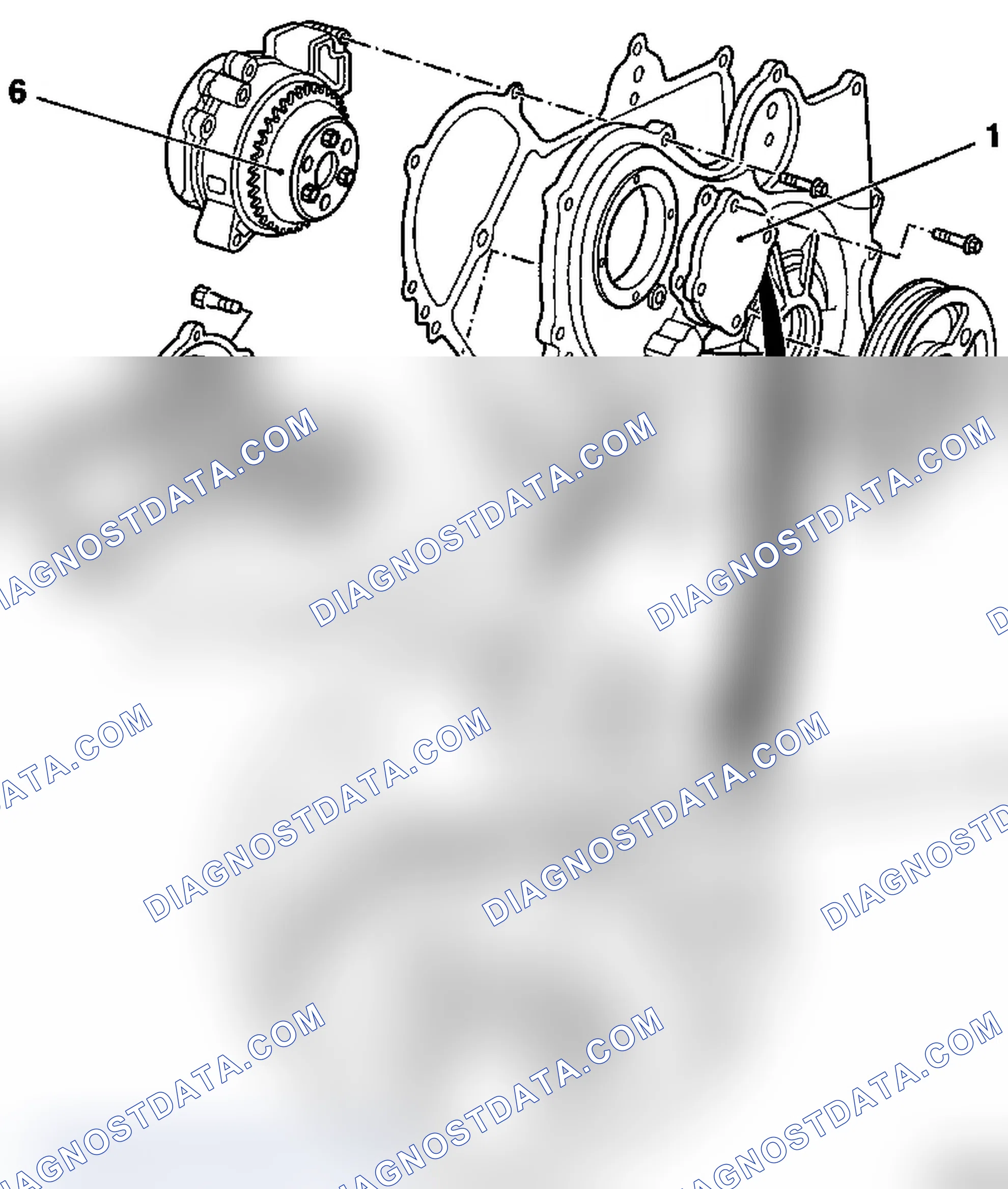 Timing Case - Engine Timing Side