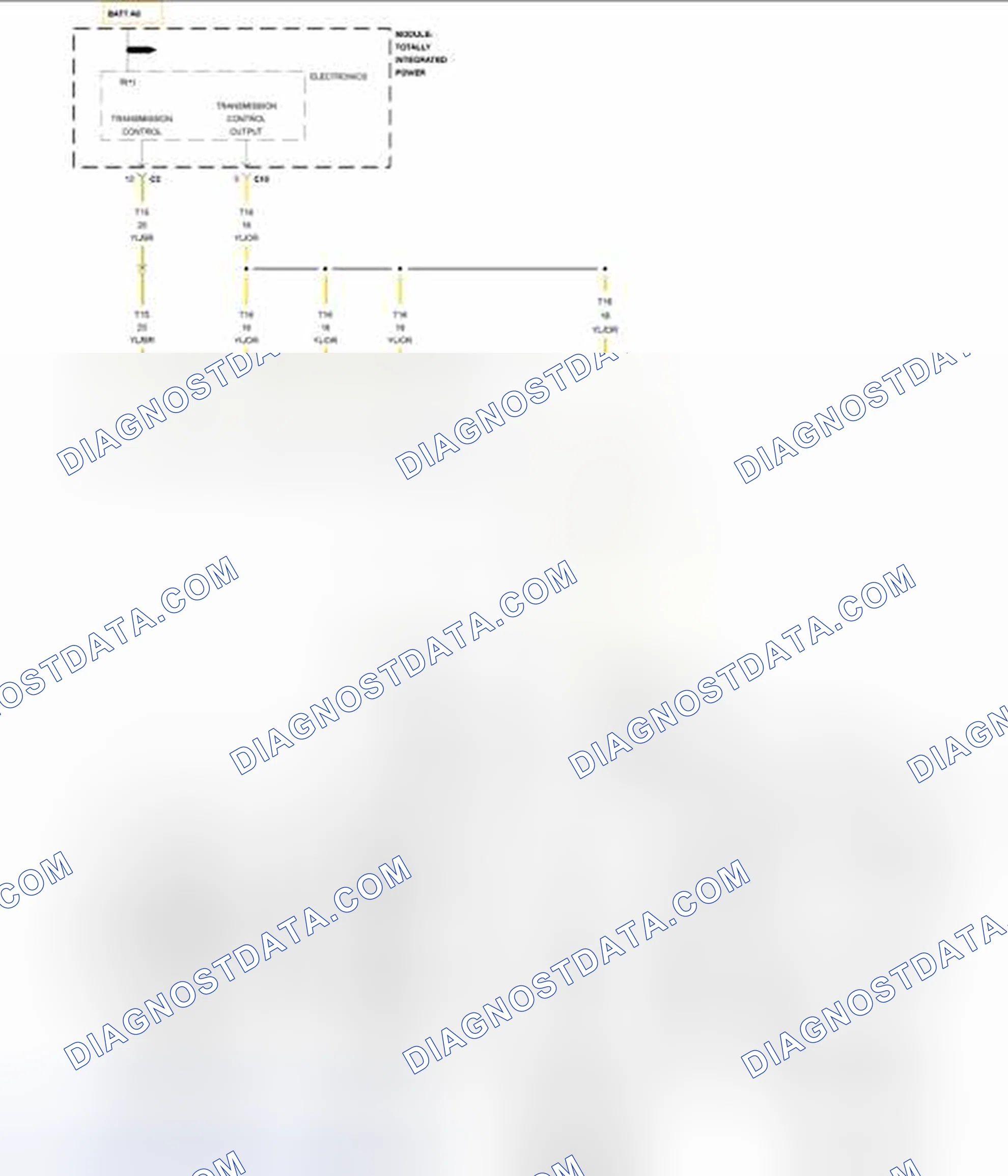 Scheme 190: P128B-TCM POWER CONTROL CIRCUIT 2 LOW