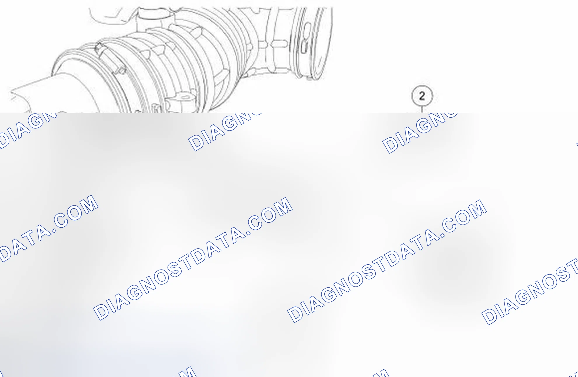 Scheme 14: Mass Air Flow (MAF) Sensor - 4.0L SOHC