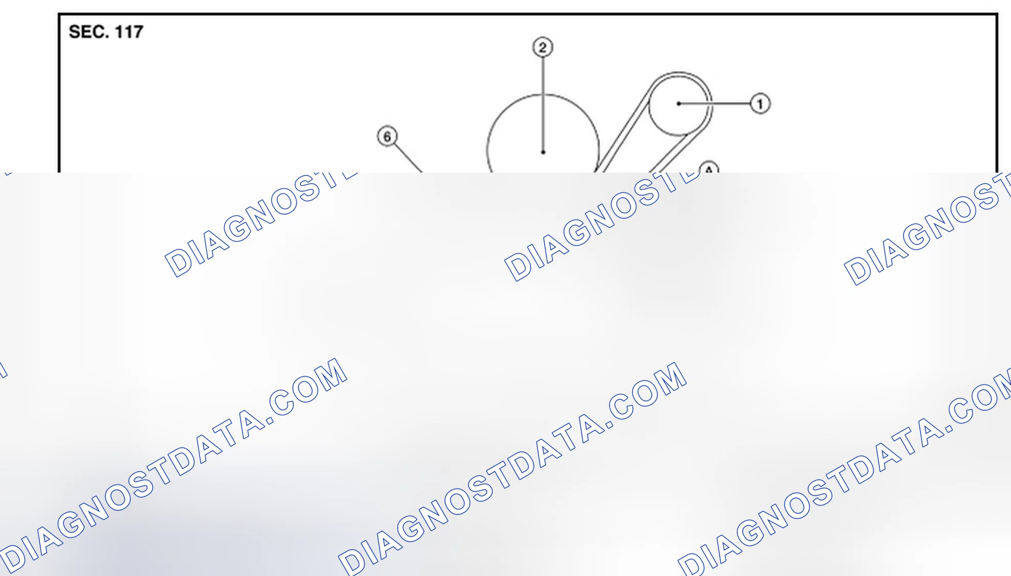 Scheme 49: DRIVE BELT: Exploded View