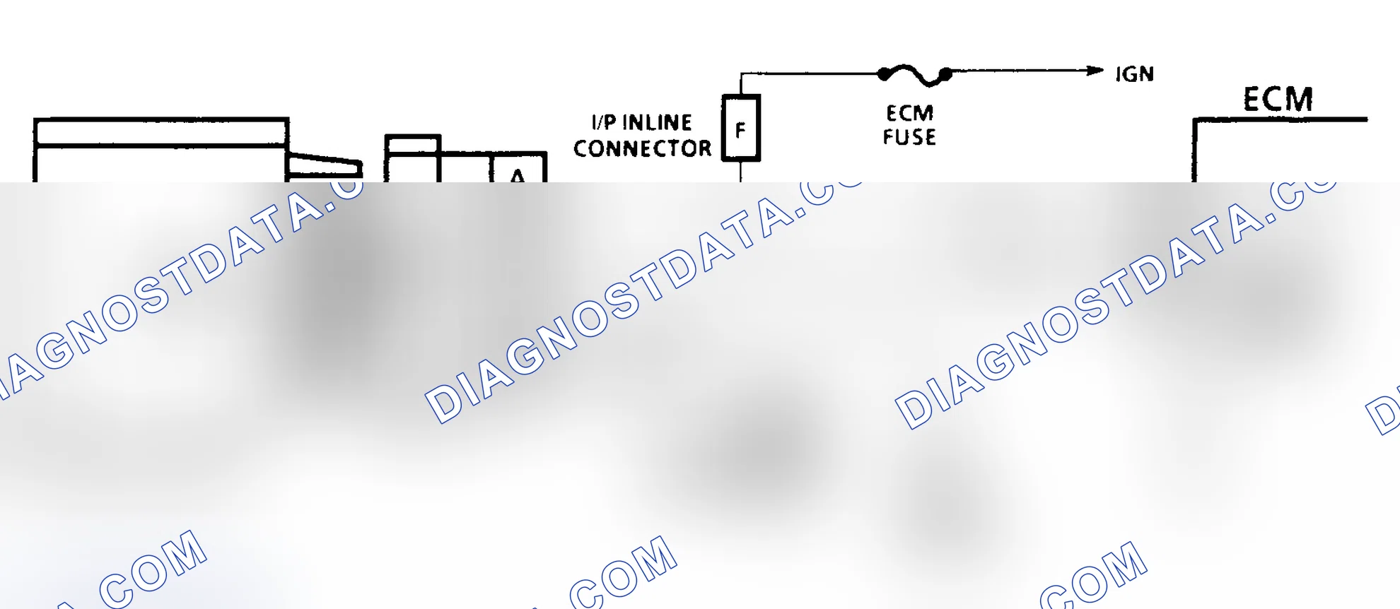 Scheme 153: Code 43 Schematic (3.1L) Electronic Spark Control
