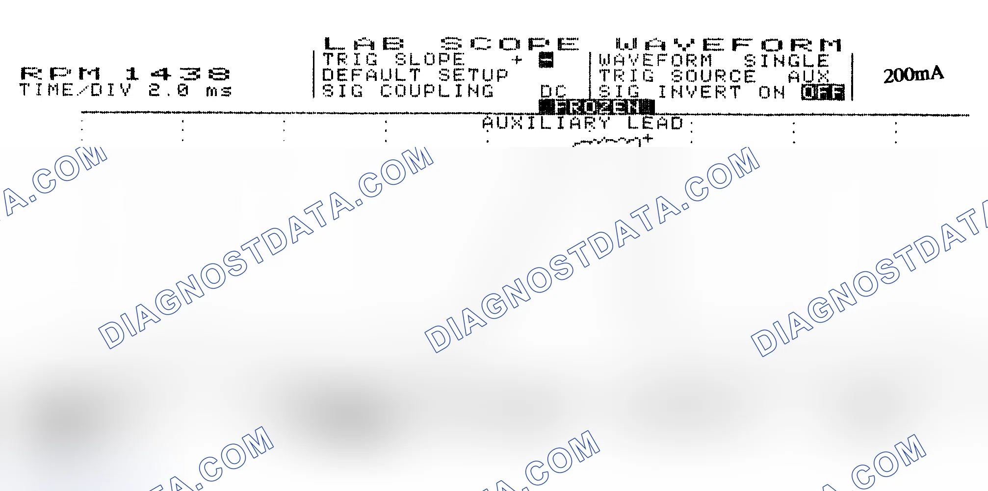 Scheme 15: Single Injector w/Normal Current Flow - Current Pattern