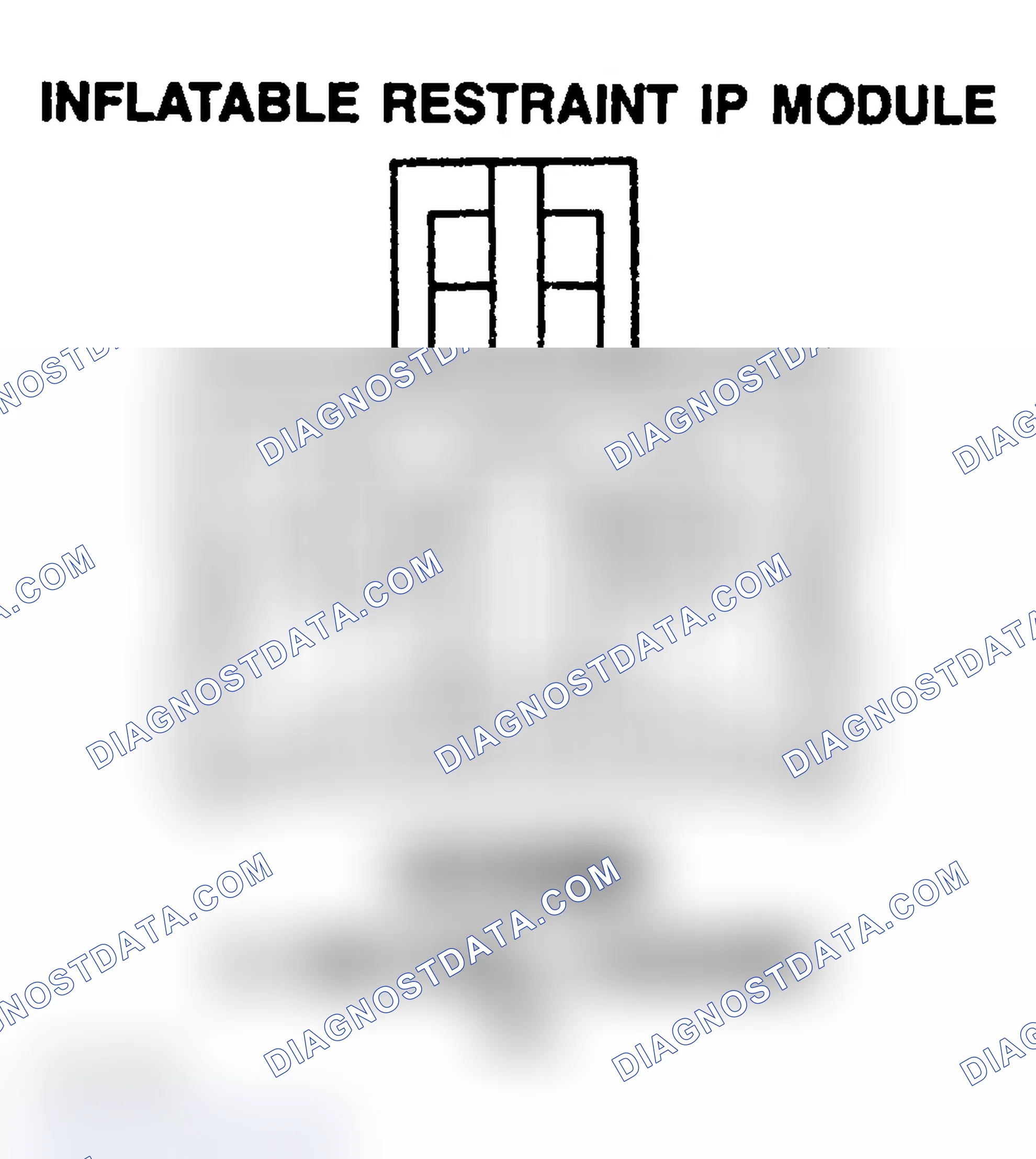 Scheme 150: INFLATABLE RESTRAINT IP MODULE