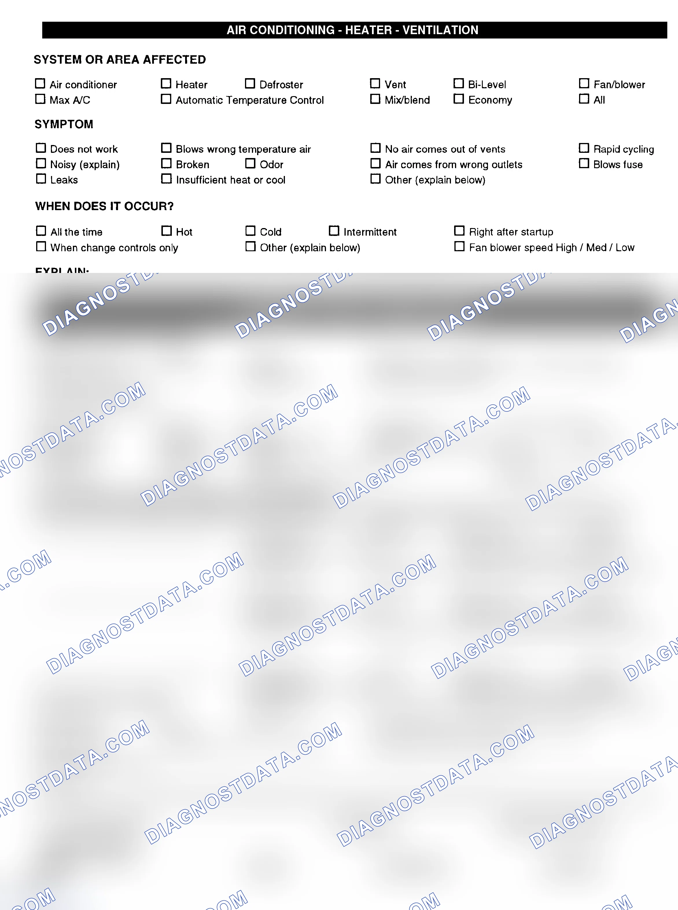 Scheme 4: Symptom Check List - Page 3